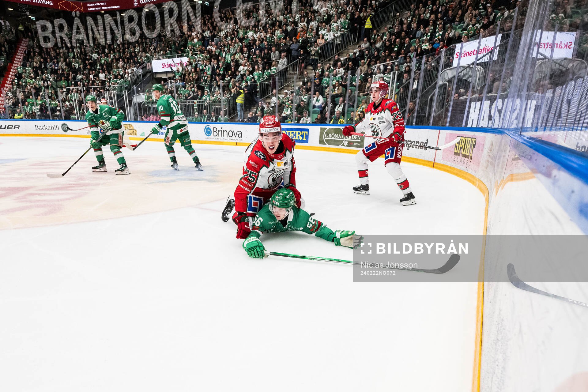 Frölundas David Edstrom och Rögles Adam Engström