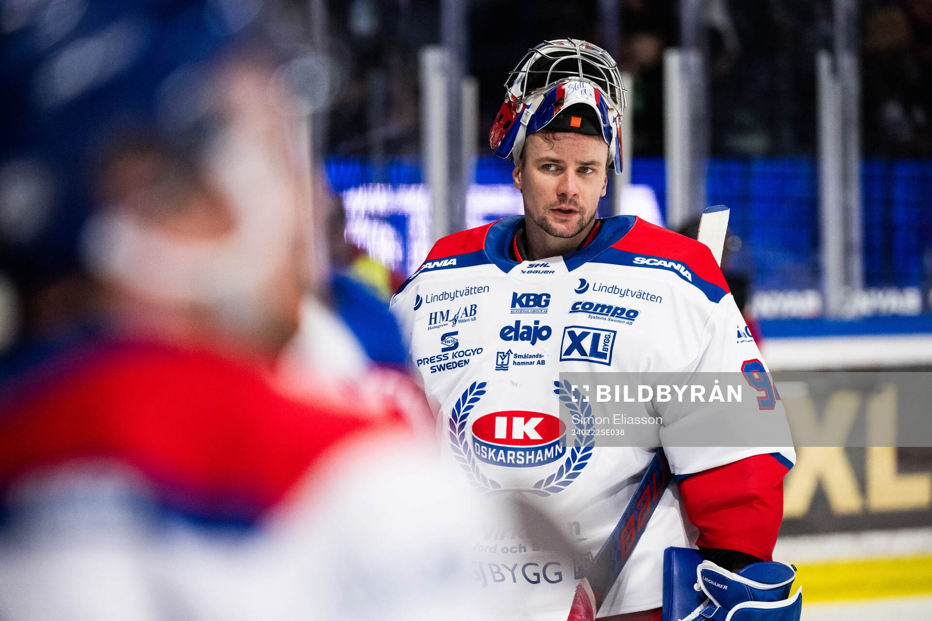 Oskarshamns målvakt Marek Langhamer