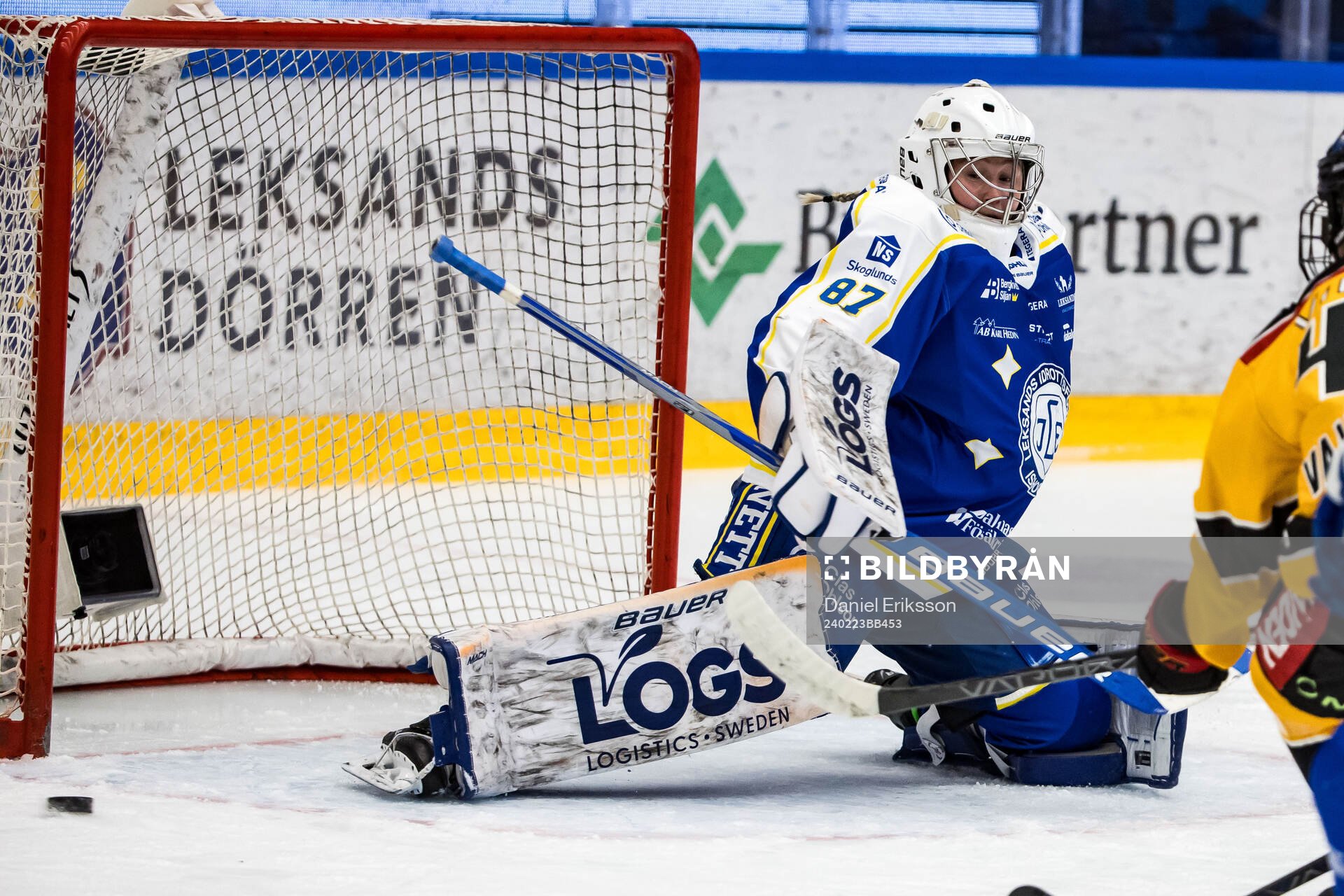 Leksands målvakt Ellen Jonsson