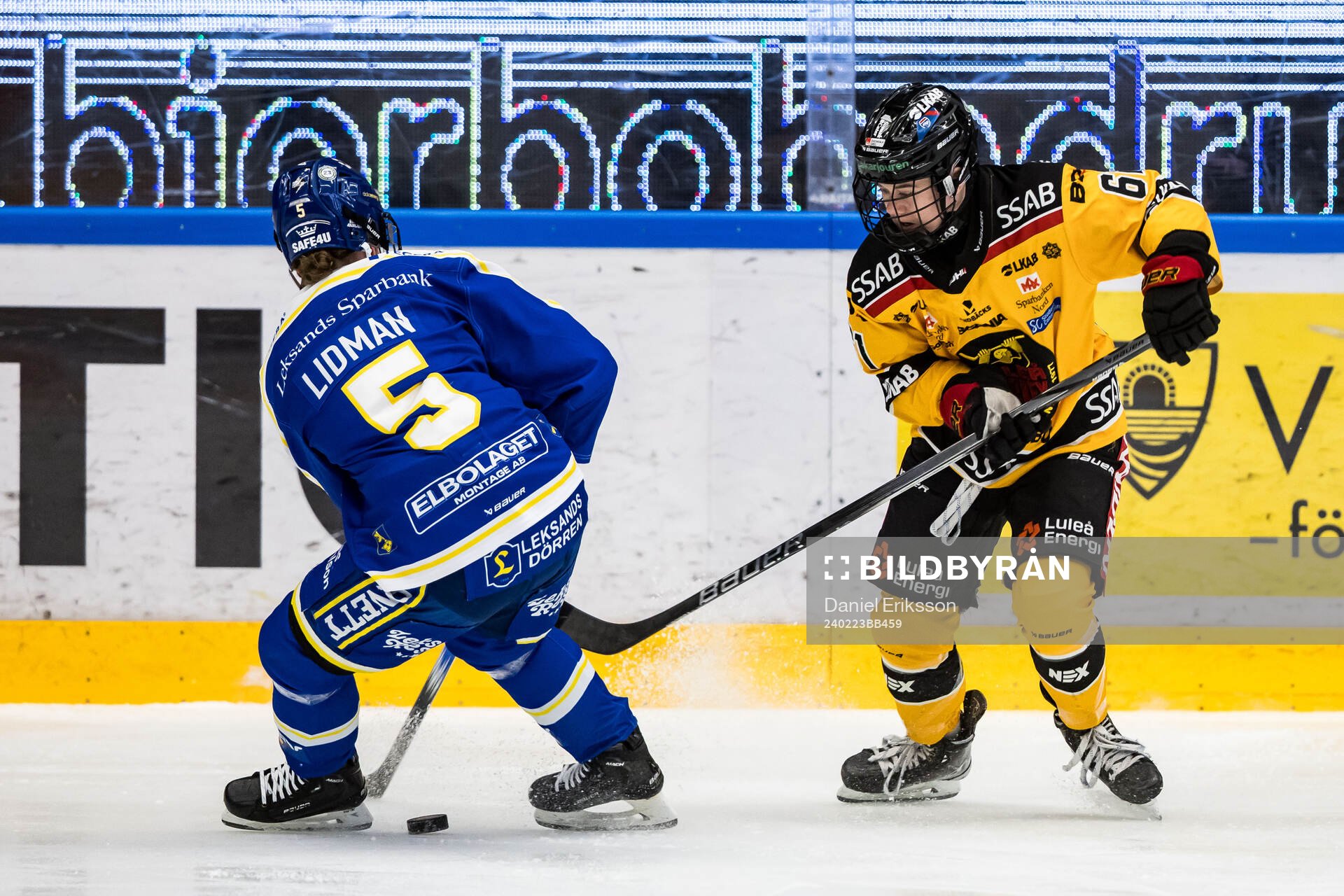 Leksands Nathalie Lidman och Luleås Jenni Hiirikoski