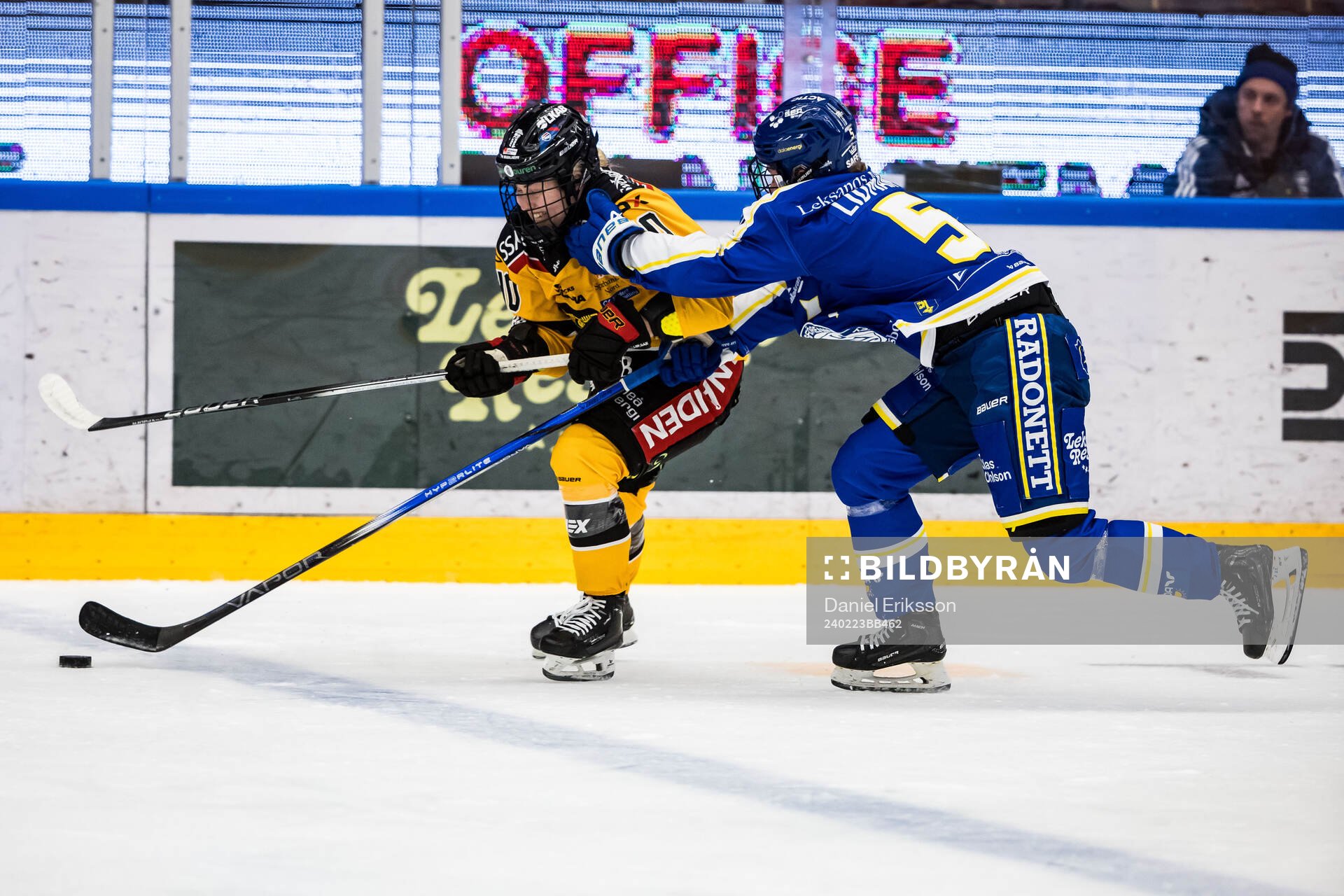 Luleås Noora Tulus och Leksands Nathalie Lidman