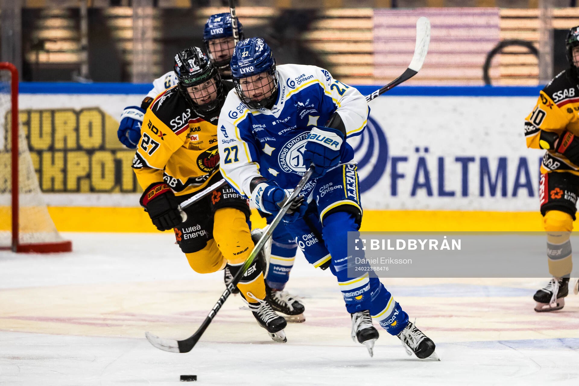 Luleås Jaycee Magwood och Leksands Shay Maloney