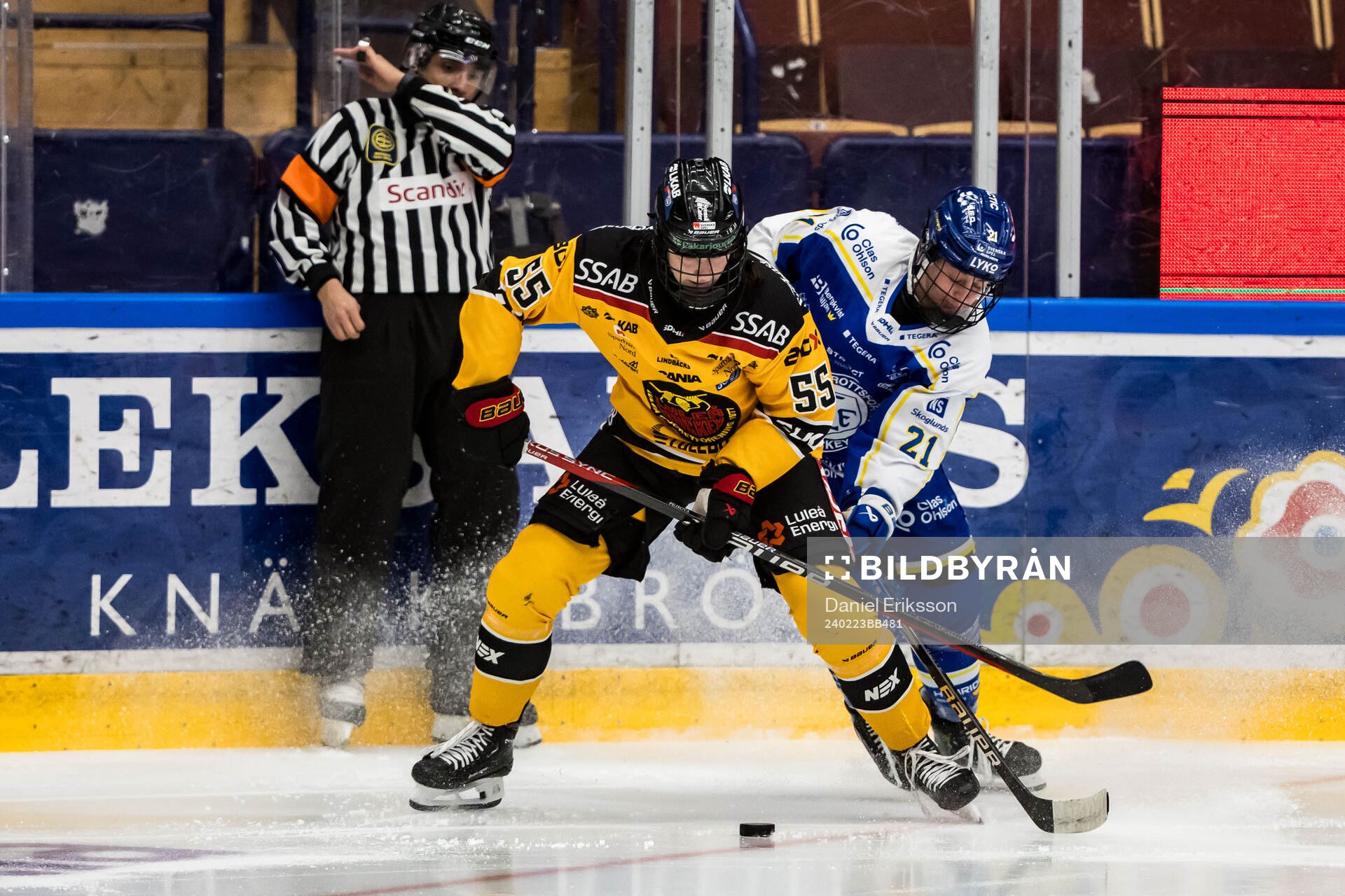 Luleås Daniela Pejsova och Leksands Emilie Kruse Johansen