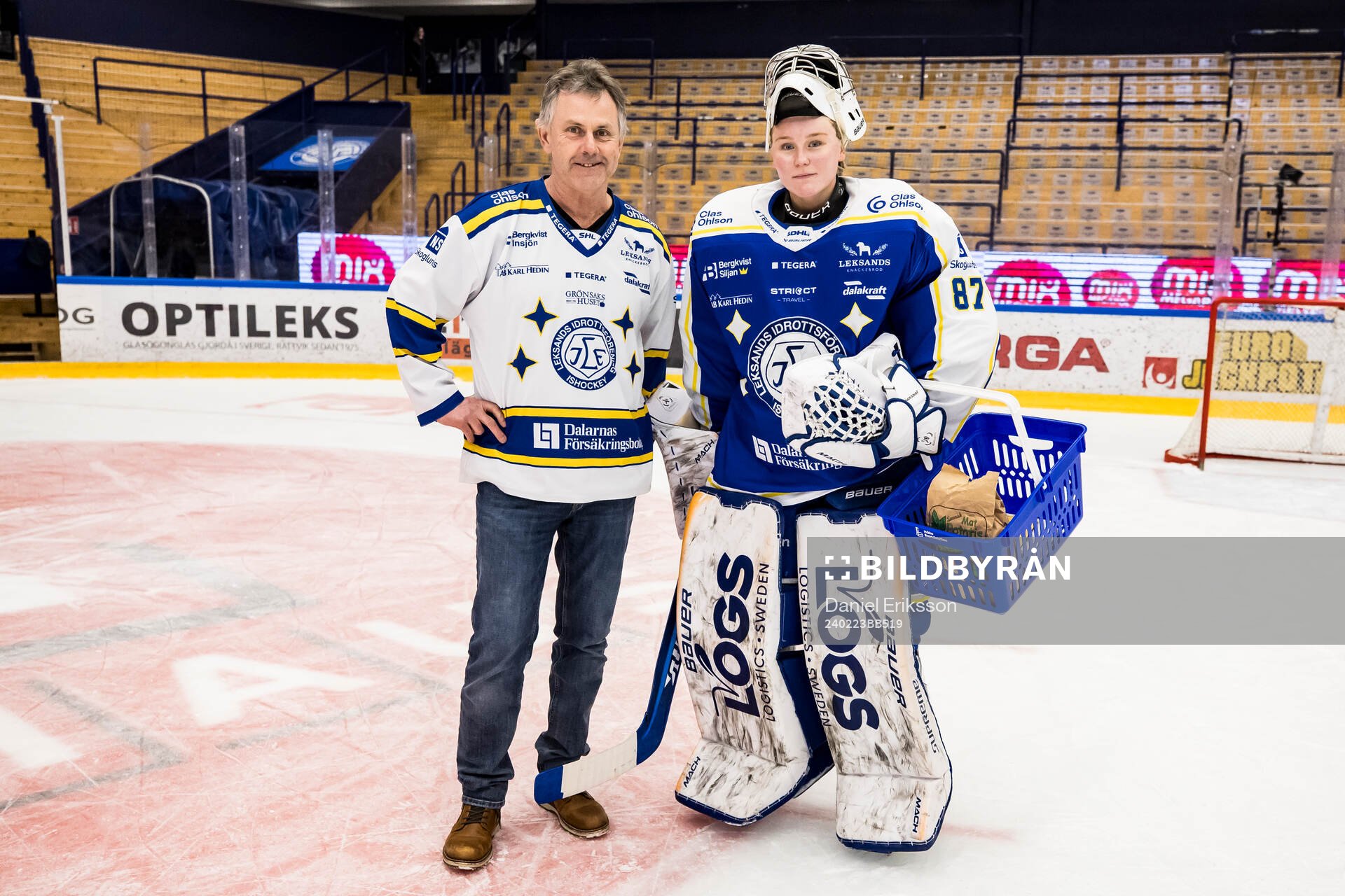Leksands målvakt Ellen Jonsson utsedd till matchens lirare