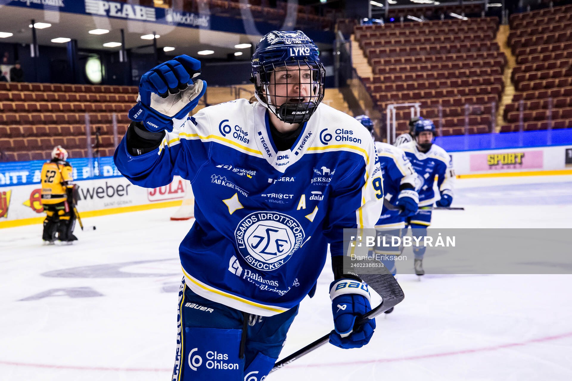 Leksands Lore Baudrit jubel 1-2