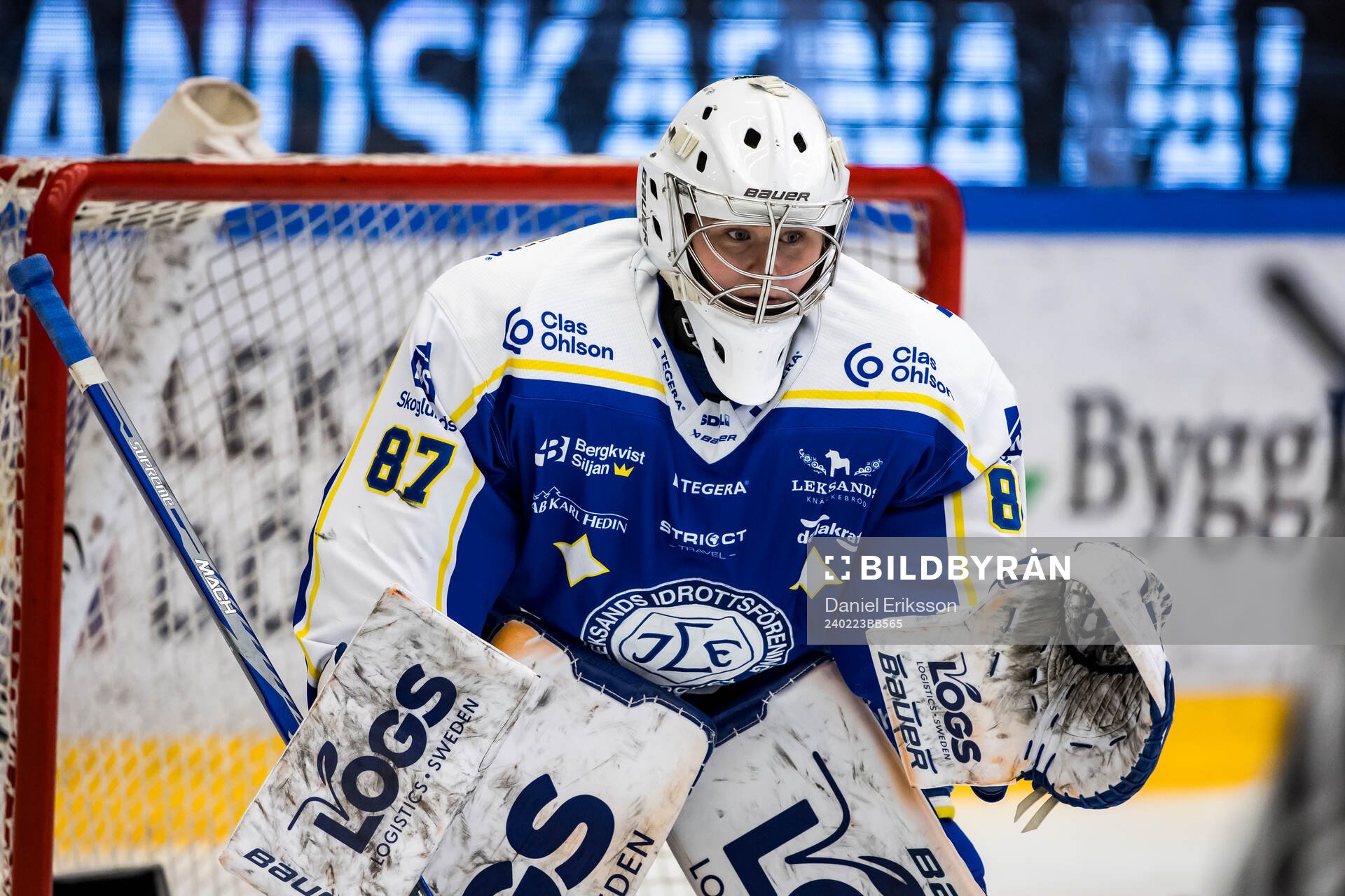 Leksands målvakt Ellen Jonsson
