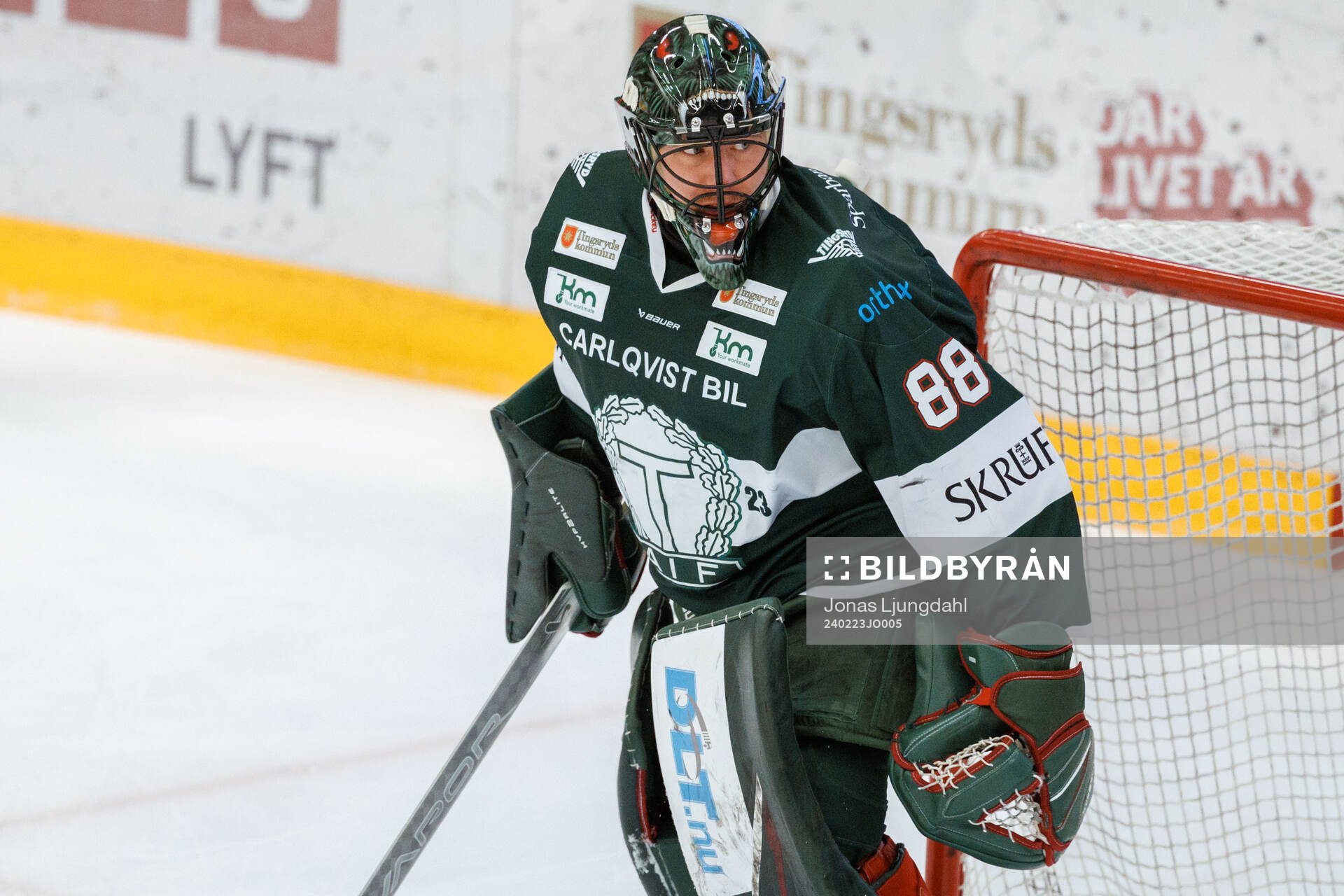 Tingsryds målvakt Tomas Ryden