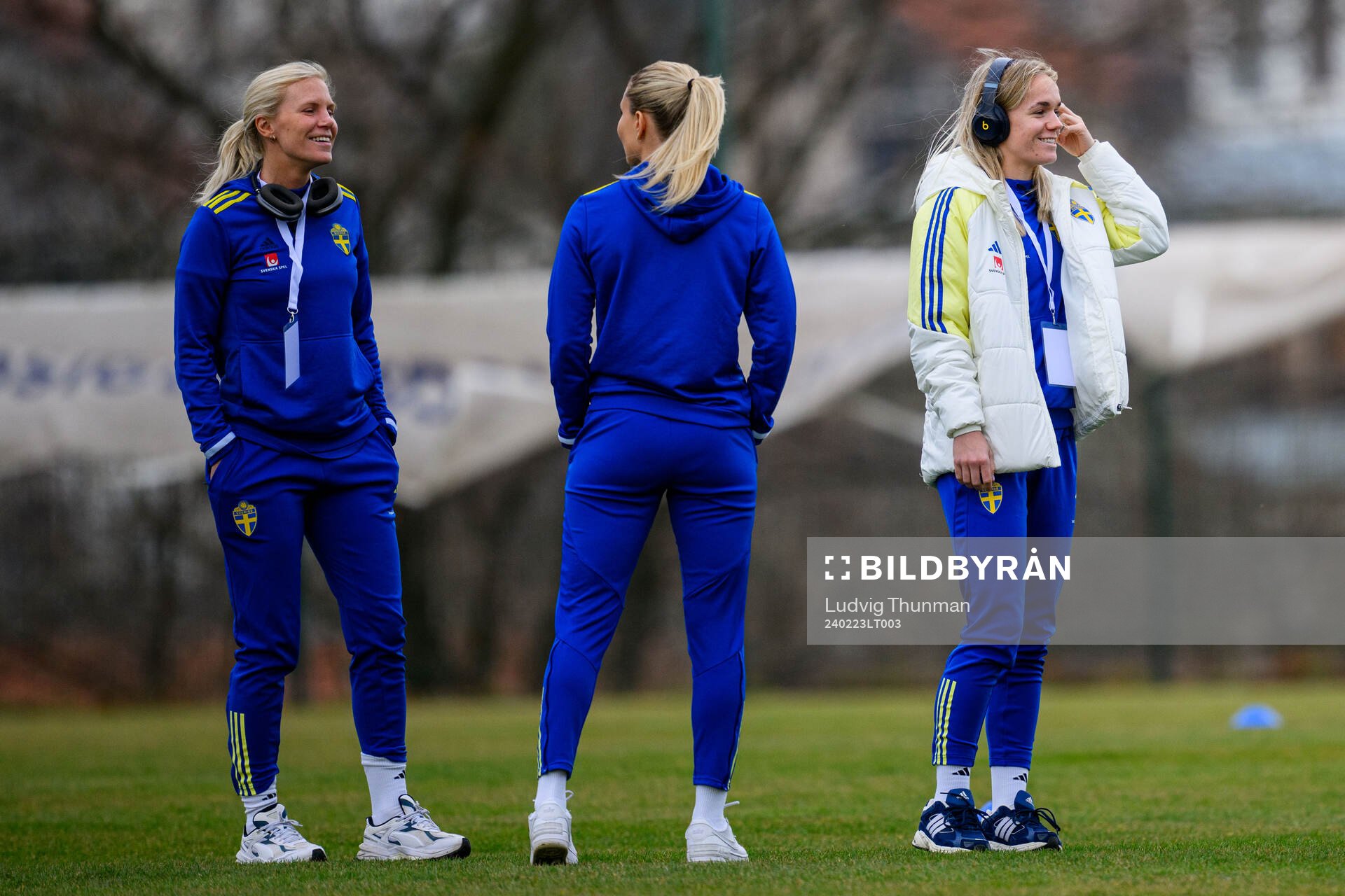 Josefine Rybrink and Hanna Lundkvist of Sweden
