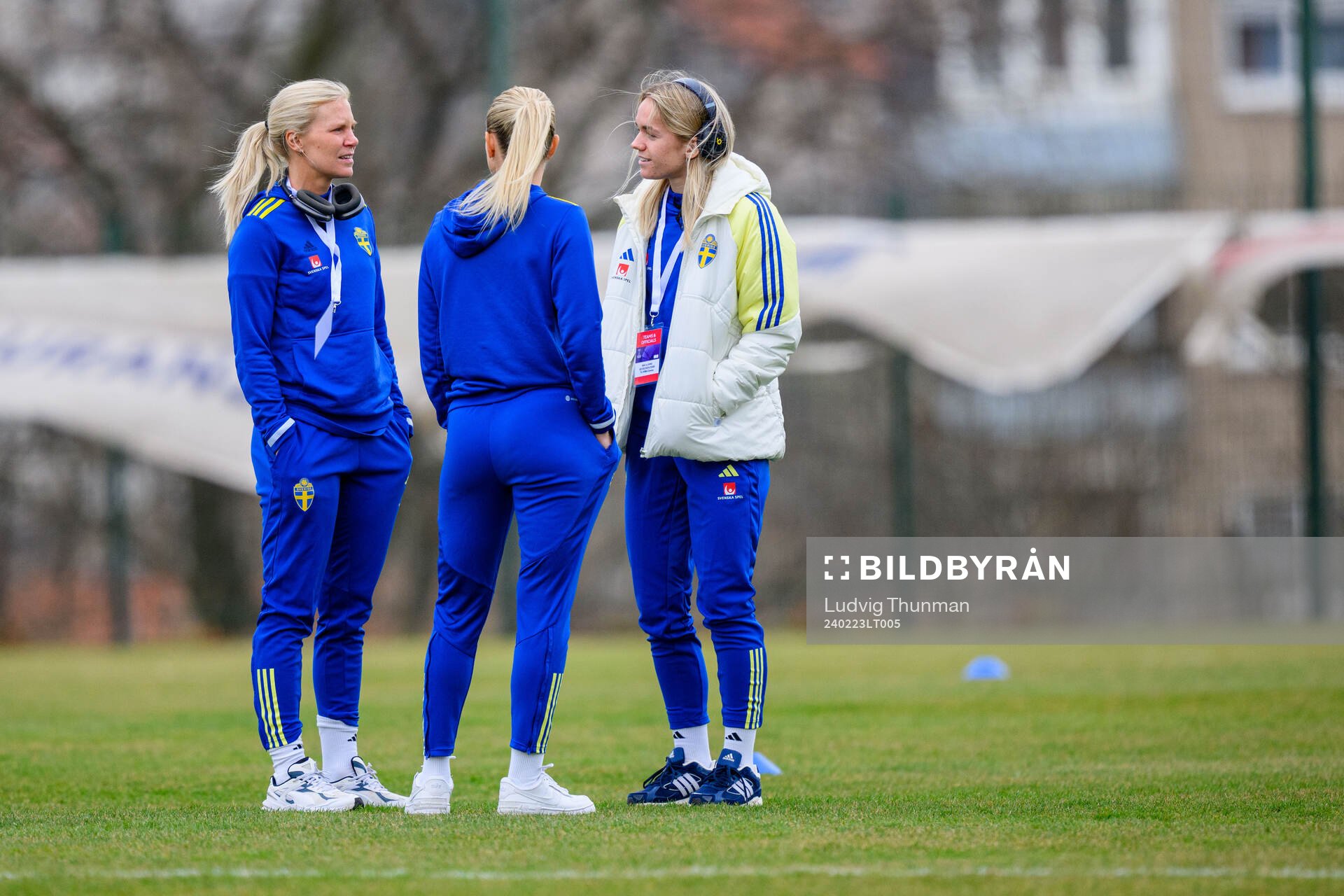 Josefine Rybrink and Hanna Lundkvist of Sweden