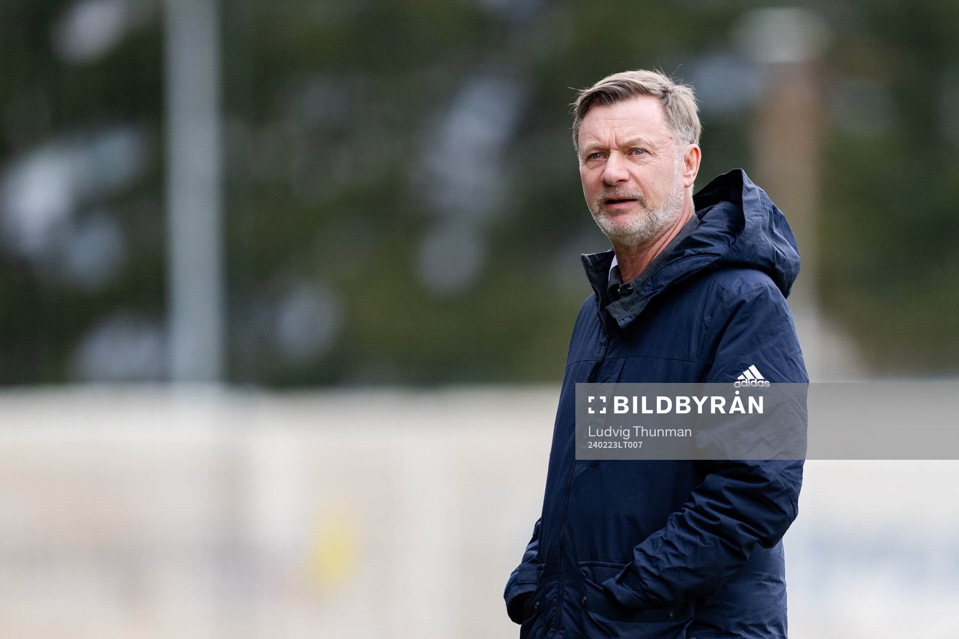 Head coach Peter Gerhardsson of Sweden