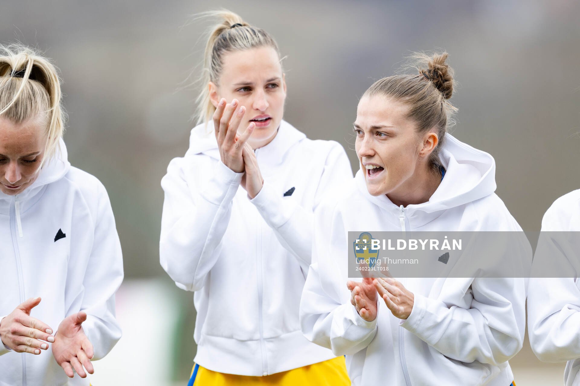 Nathalie Björn and Filippa Angeldahl of Sweden
