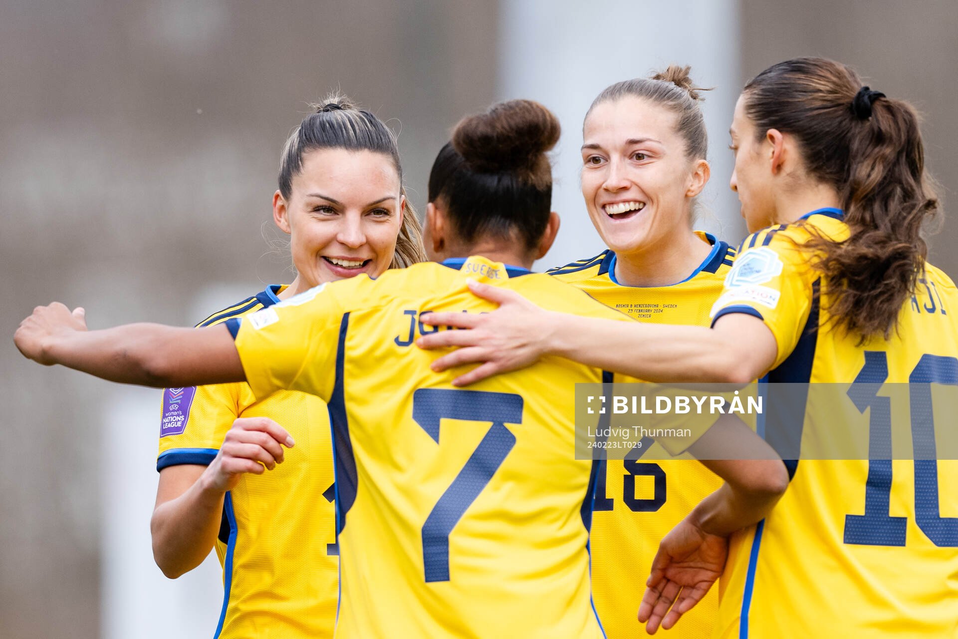 Johanna Rytting Kaneryd and Madelen Janogy of Sweden