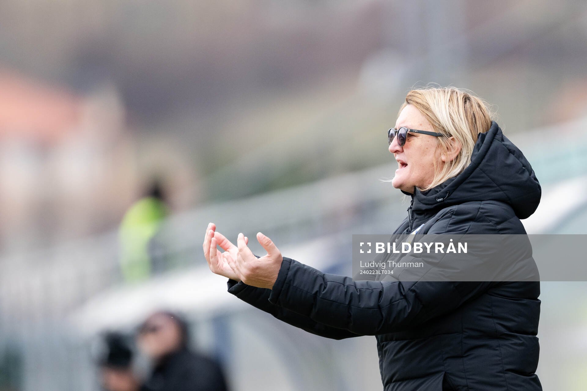 Head coach Samira Hurem of Bosnia and Herzegovina