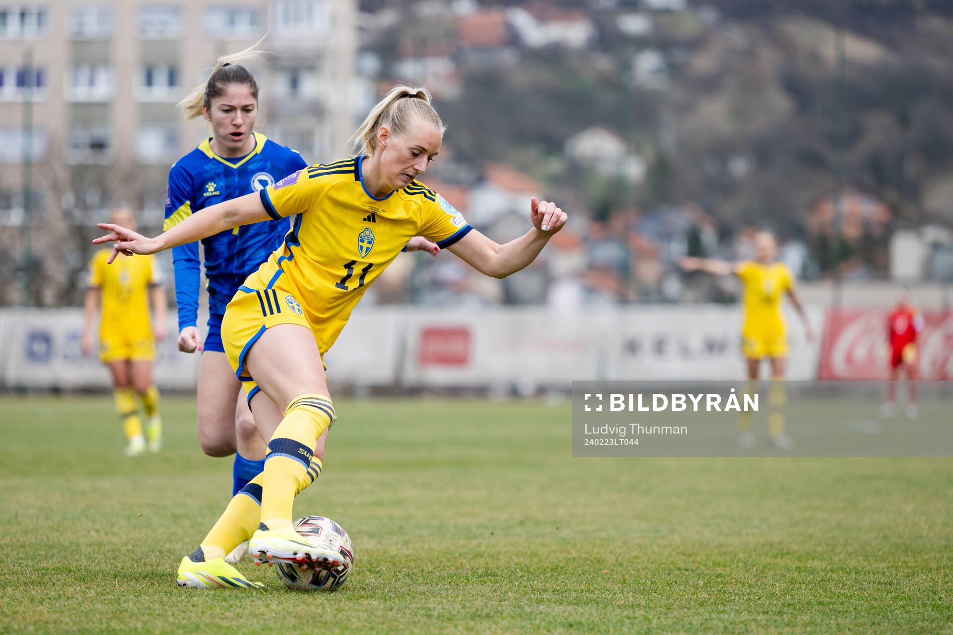 Stina Blackstenius of Sweden