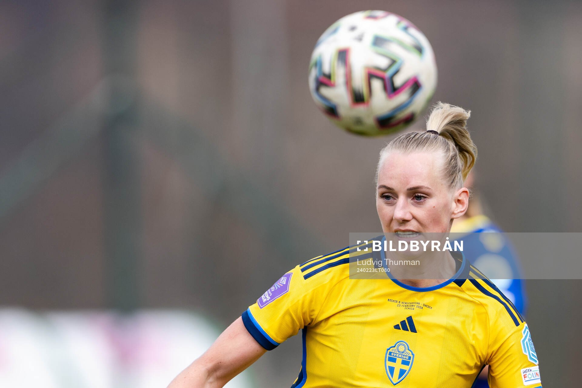 Stina Blackstenius of Sweden