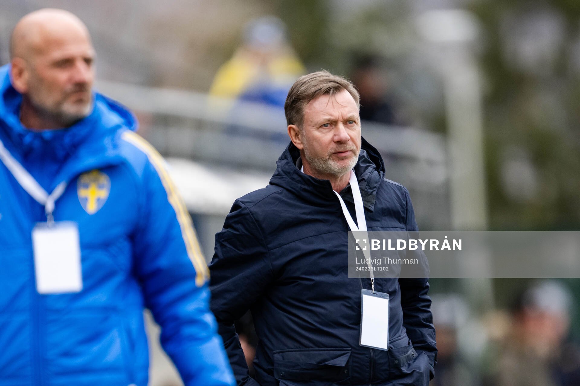 Head coach Peter Gerhardsson of Sweden