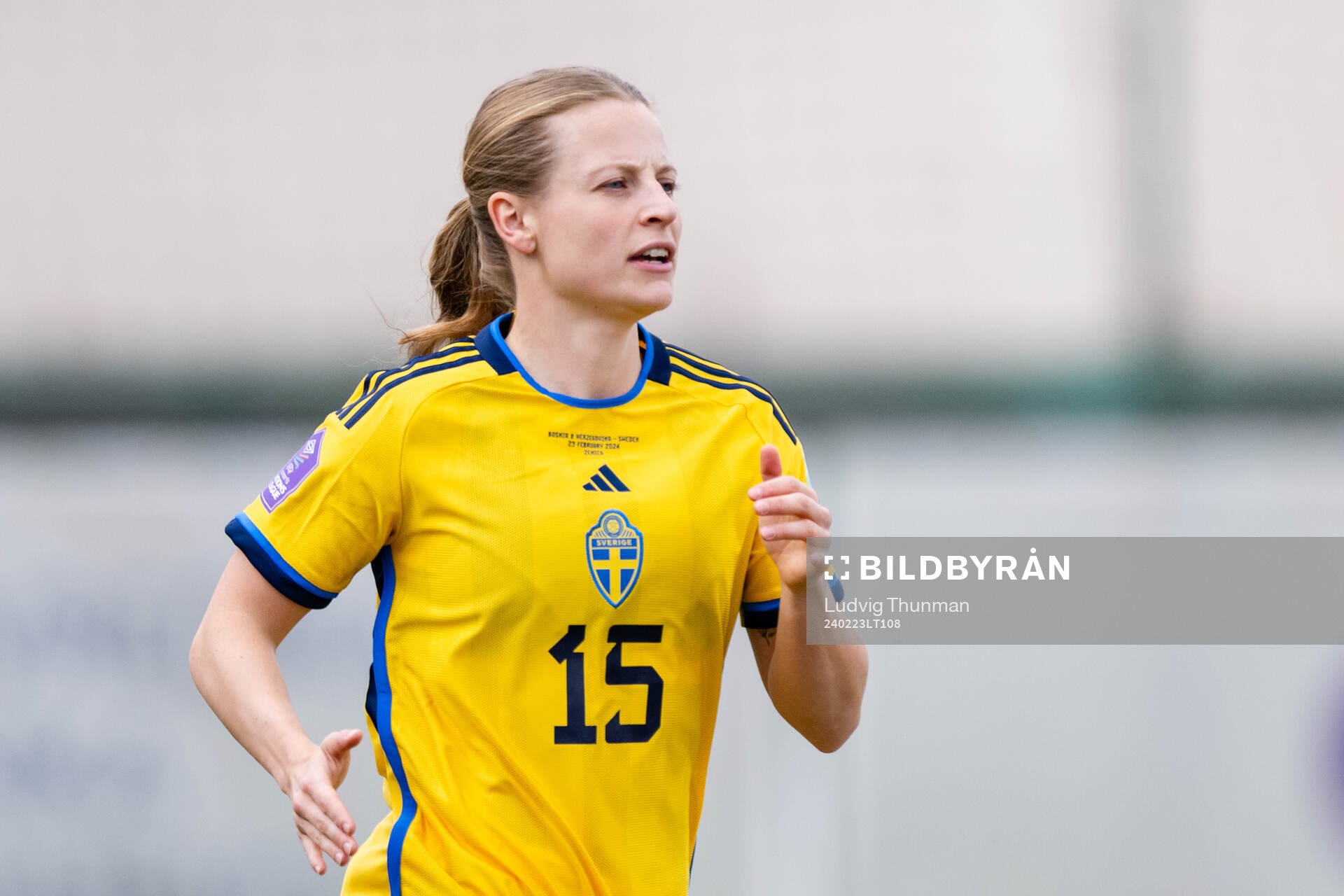 Anna Anvegård of Sweden