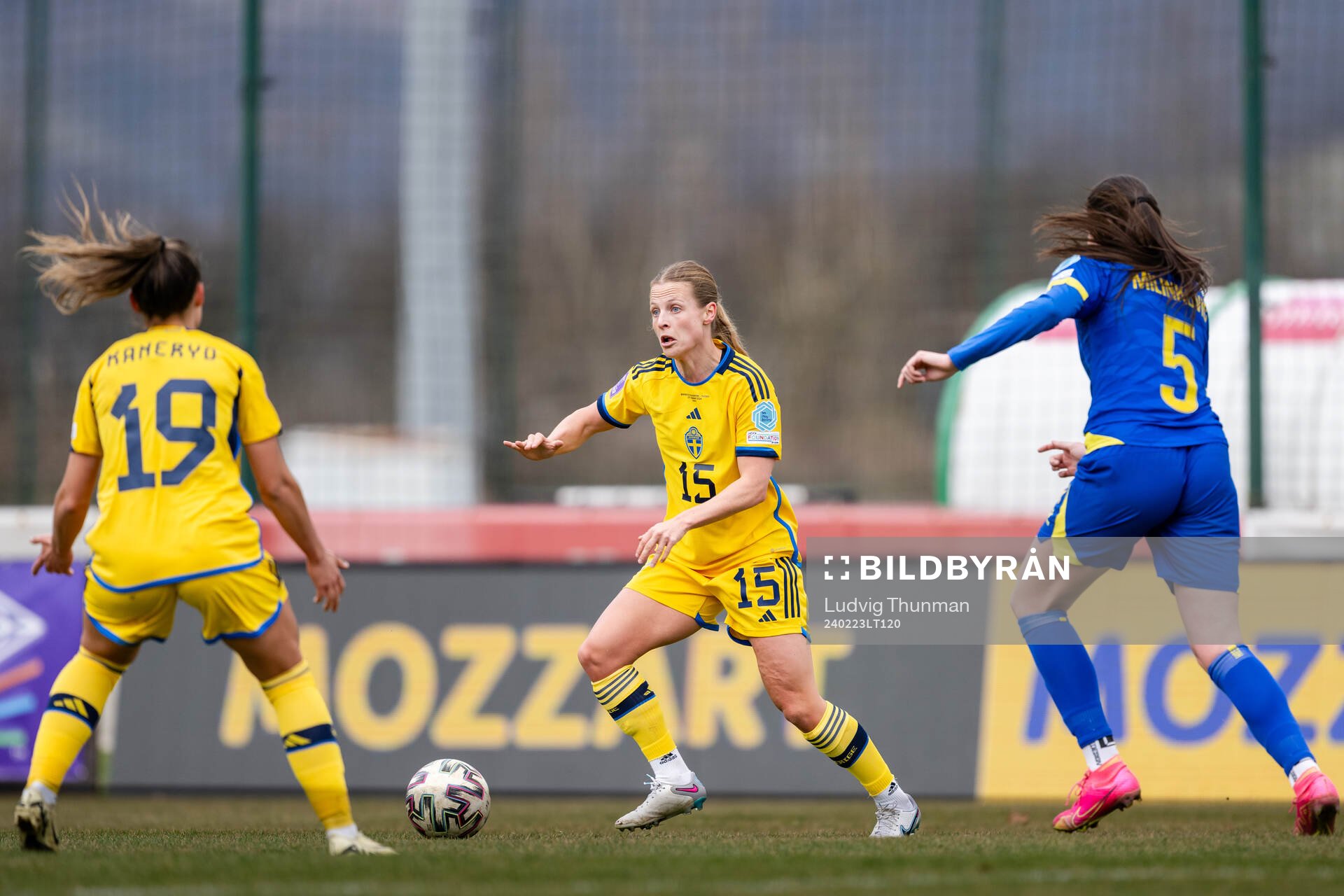 Anna Anvegård of Sweden