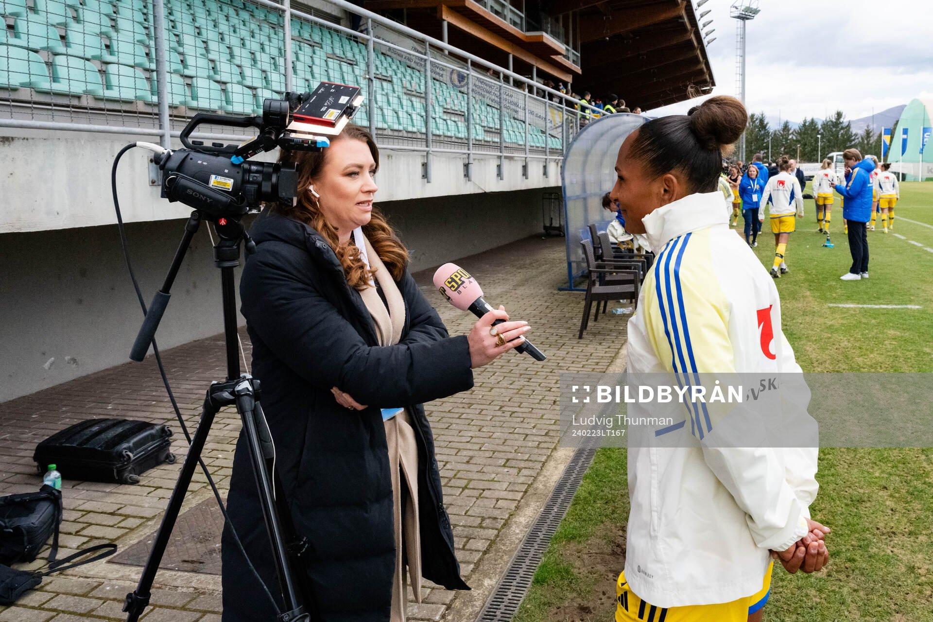 Anna Rydén of Swedish Newspaper Aftonbladet with Madelen