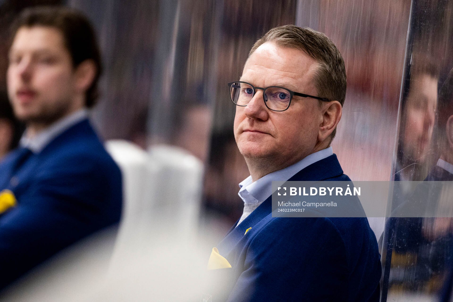 Södertäljes tränare Magnus Bogren