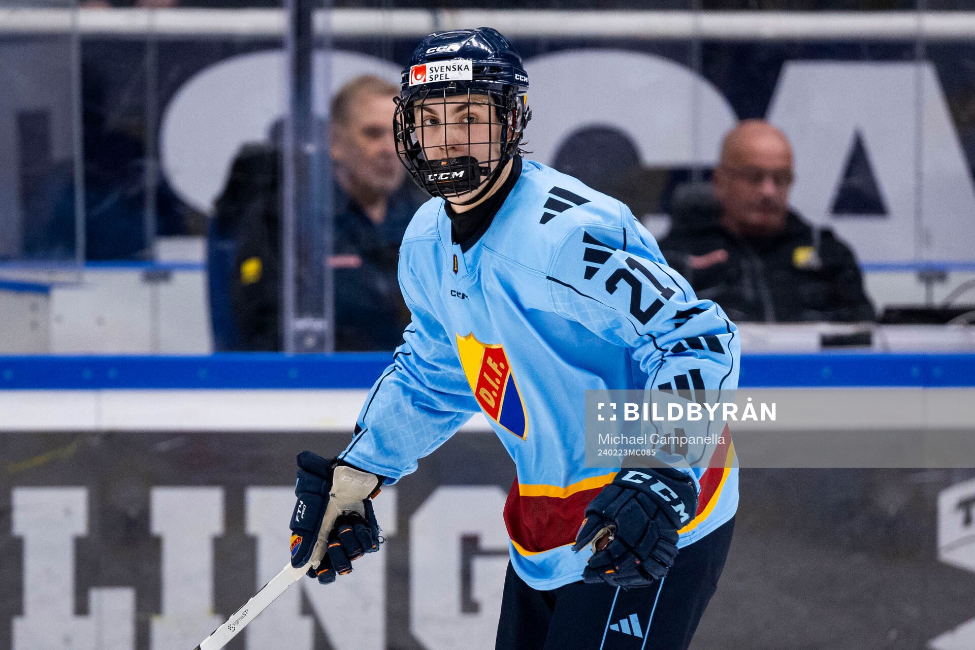 Djurgårdens Linus Eriksson