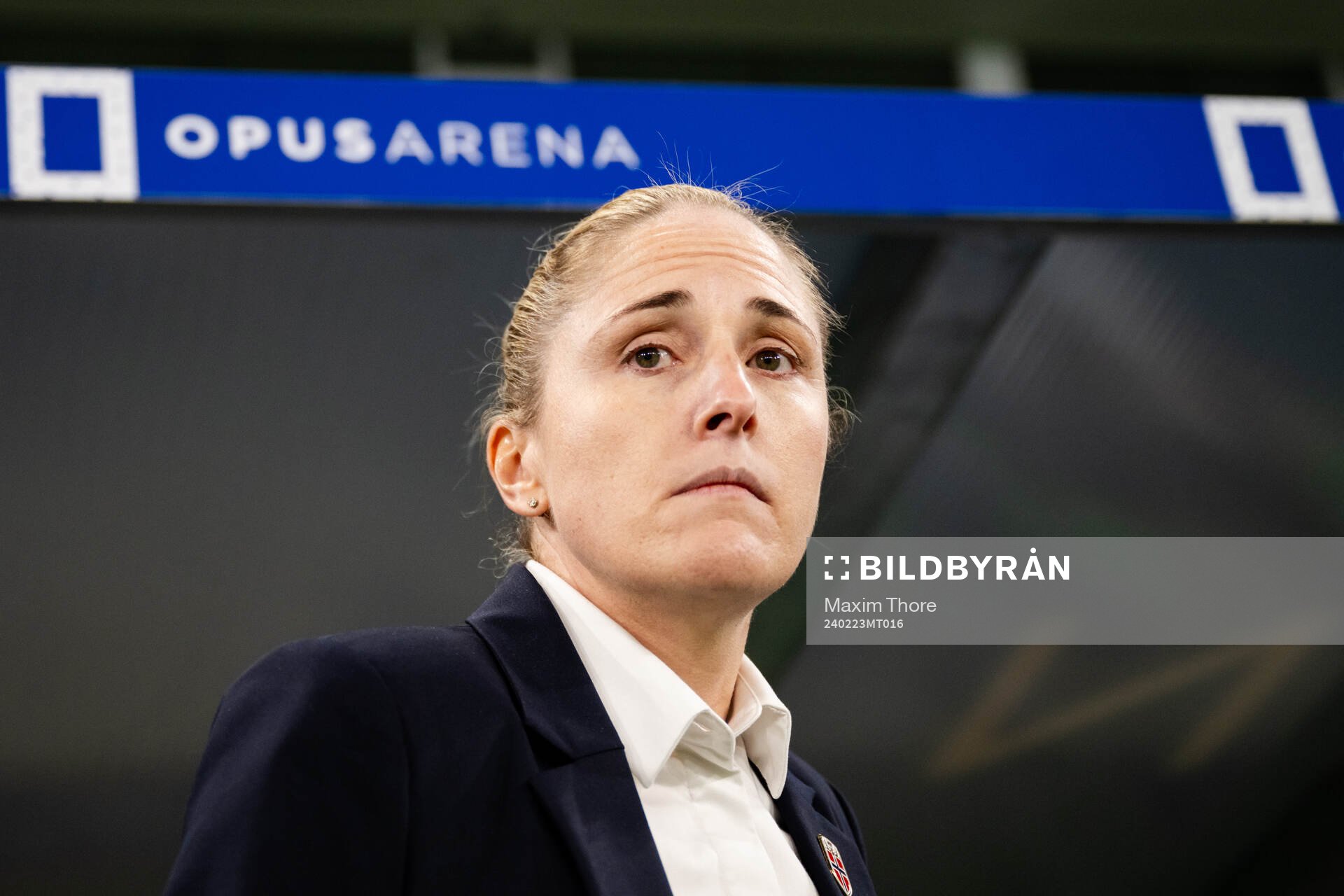 Head coach Head coach Gemma Grainger of Norway