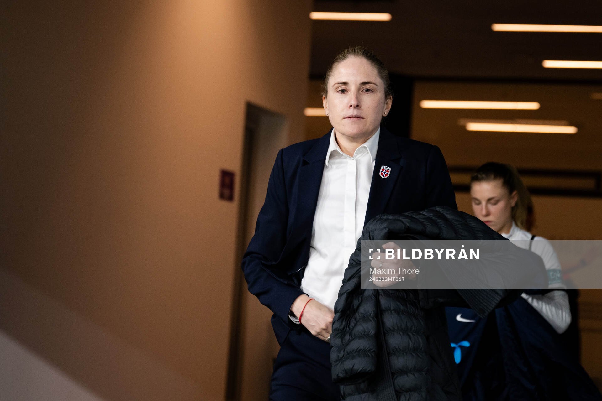 Head coach Gemma Grainger of Norway