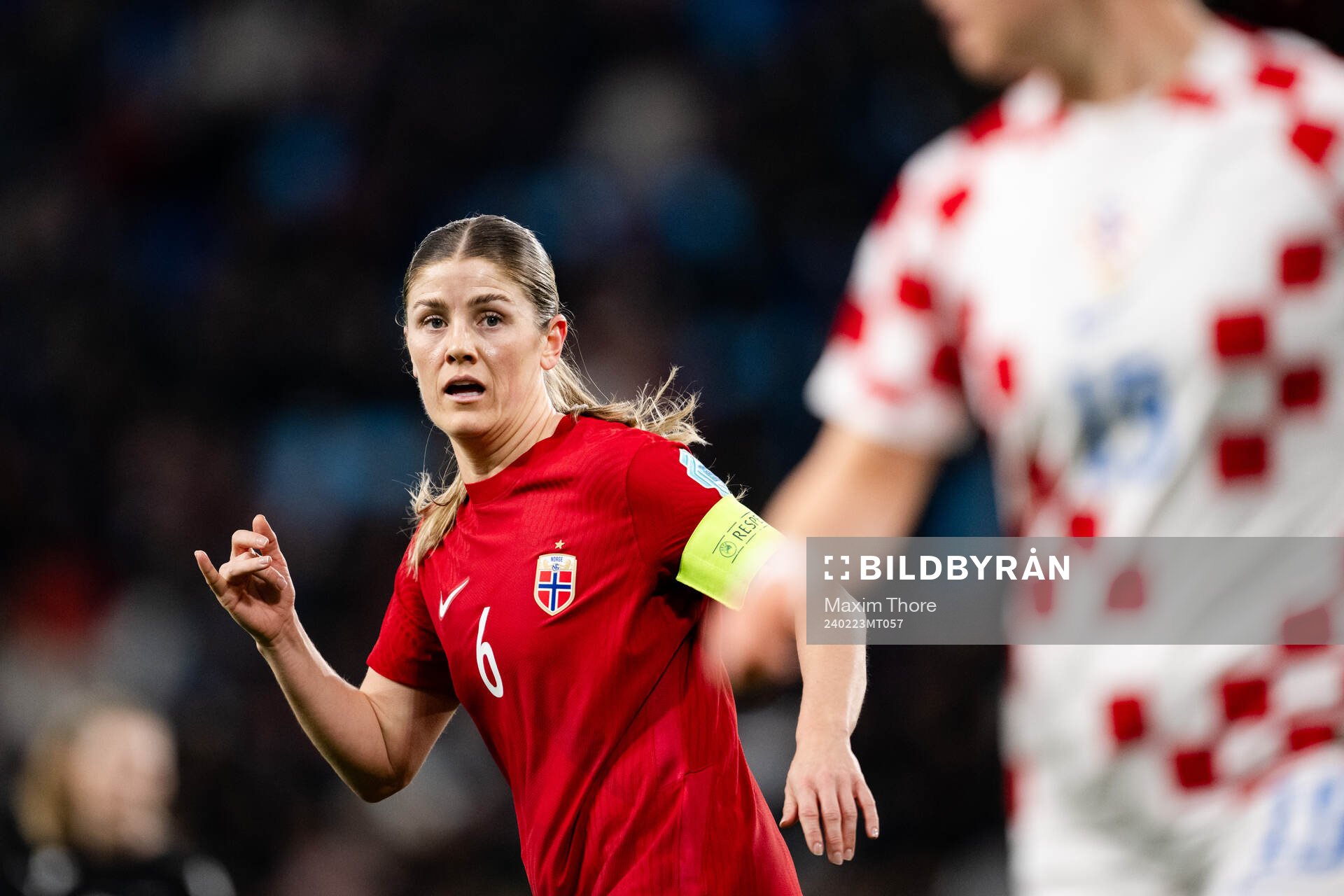 Maren Mjelde of Norway