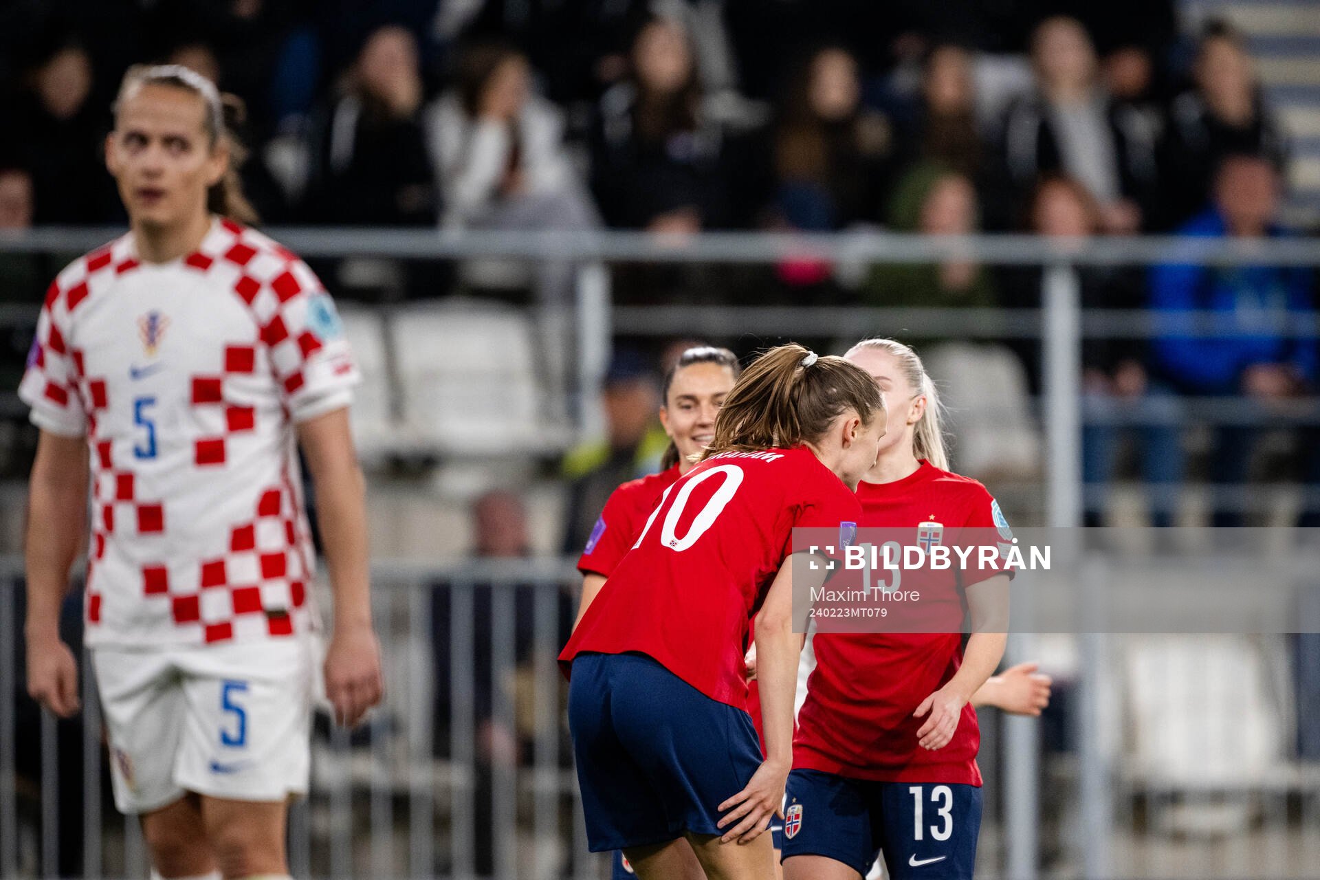 Caroline Graham Hansen of Norway pain