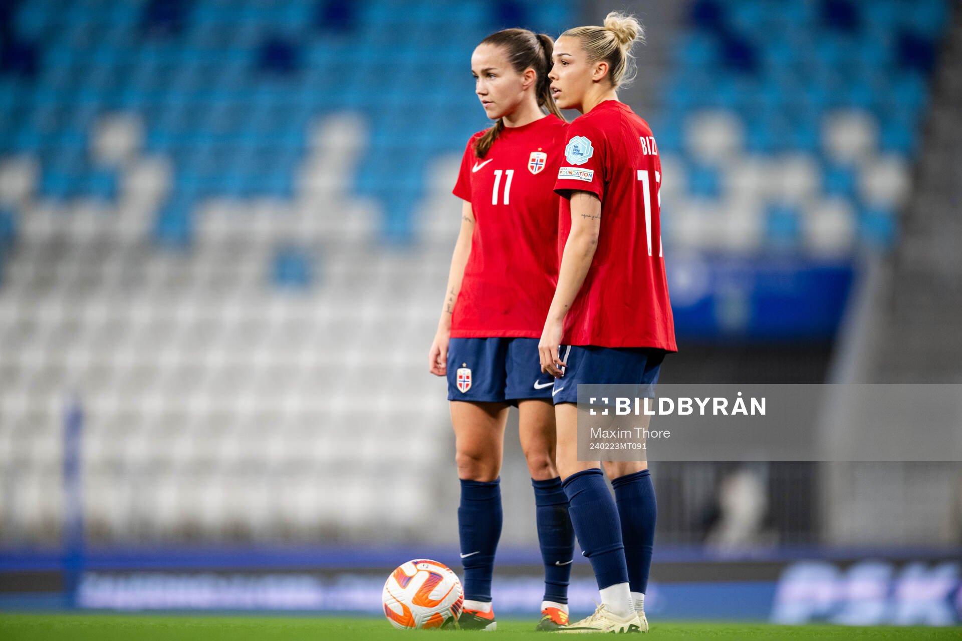 Guro Reiten and Celin Bizet Ildhusøy of Norway