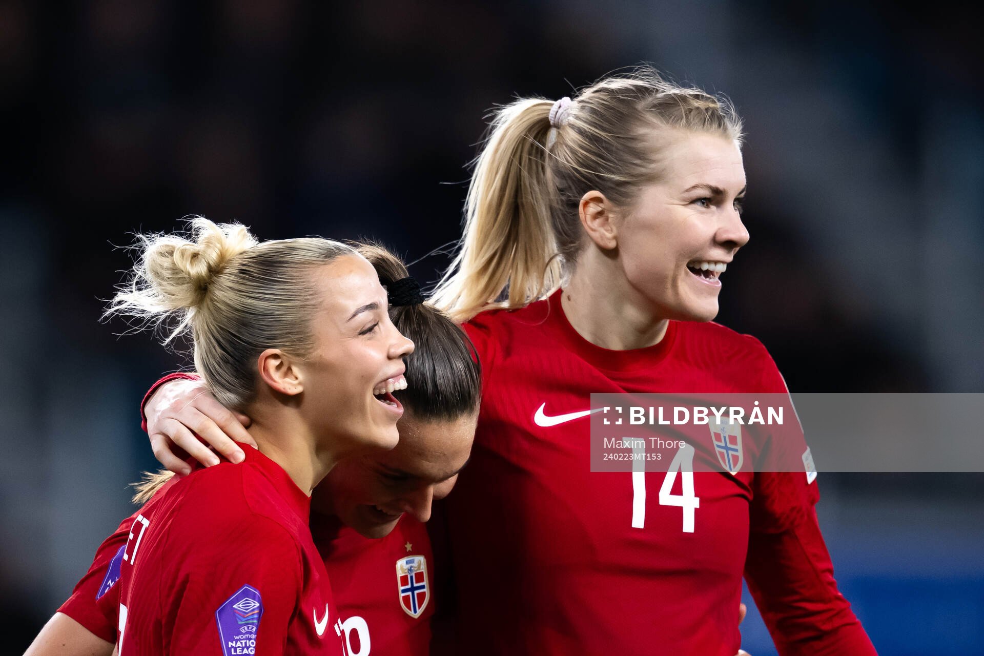 Celin Bizet Ildhusøy and Vilde Bøe Risa and Ada Hegerberg