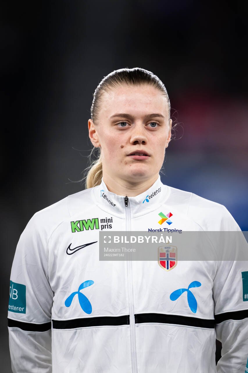 Mathilde Harviken of Norway at lineup