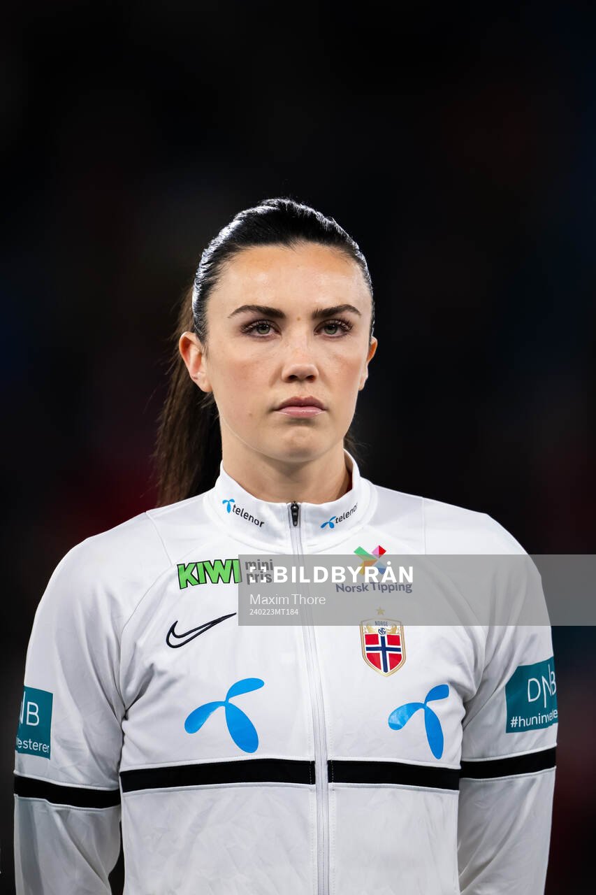 Ingrid Syrstad Engen of Norway at lineup