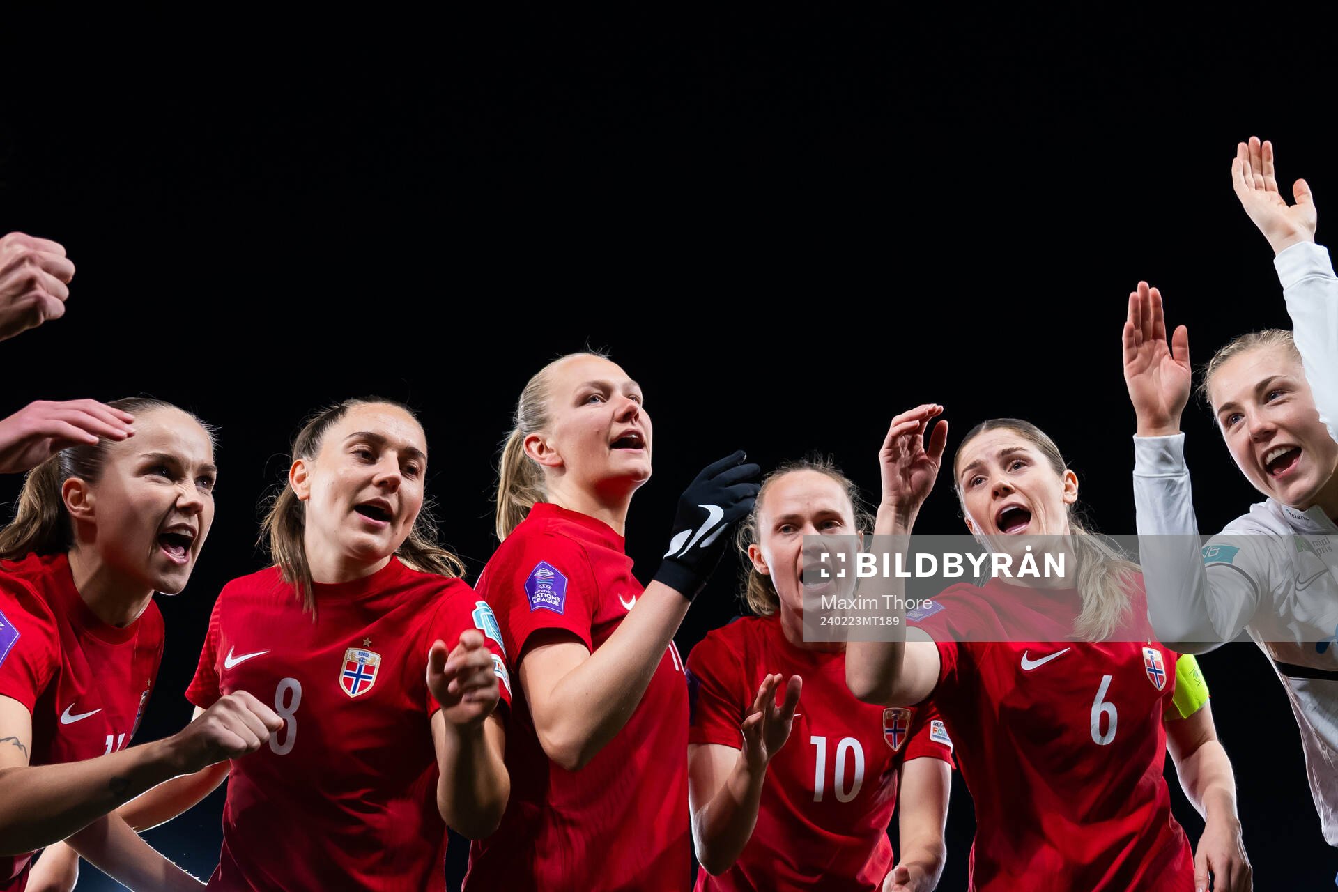 Guro Reiten, Vilde Bøe Risa, Frida Maanum, Caroline Graham
