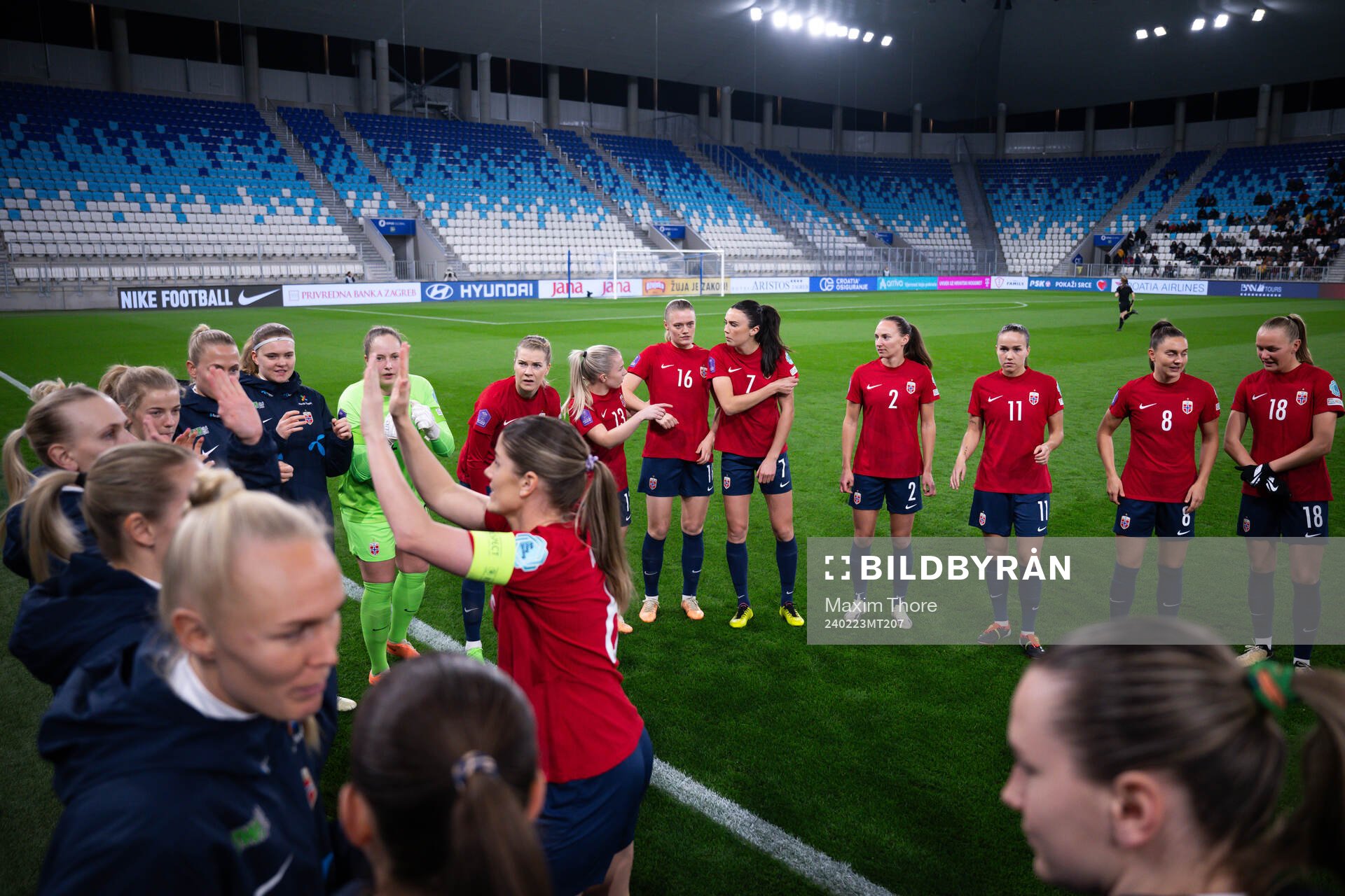 The players of Norway
