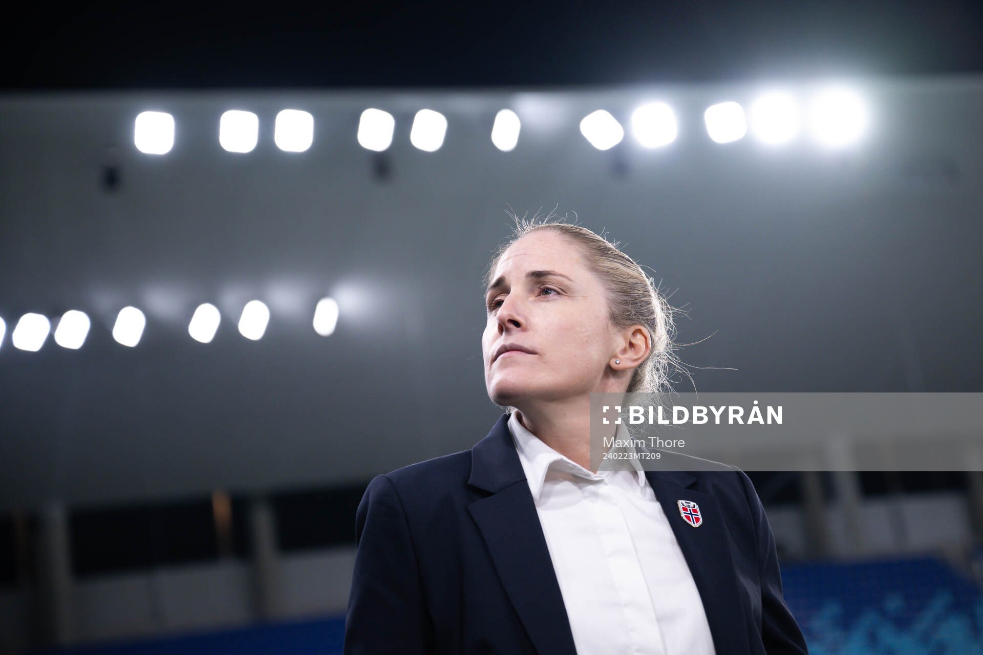 Head coach Gemma Grainger of Norway