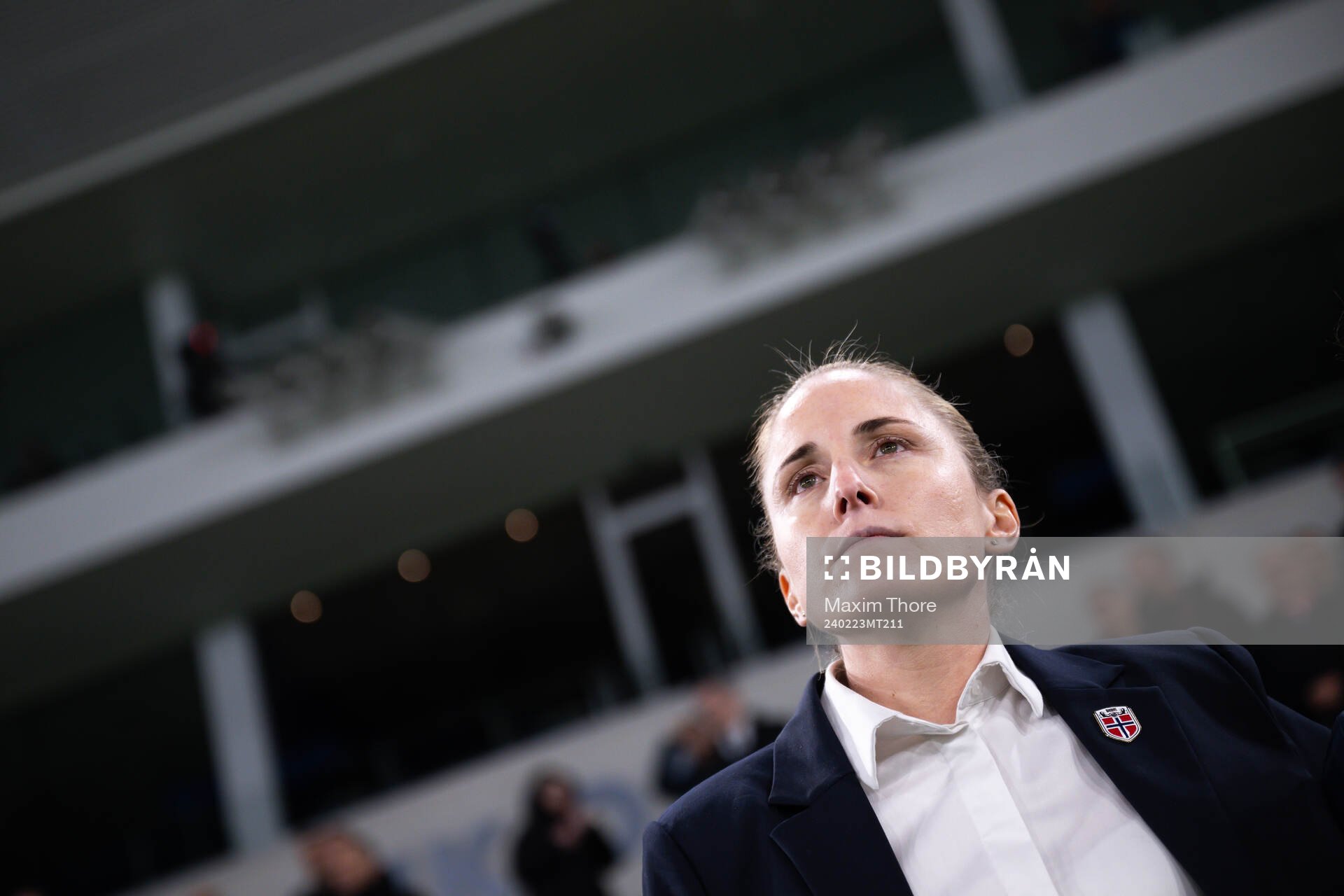 Head coach Gemma Grainger of Norway