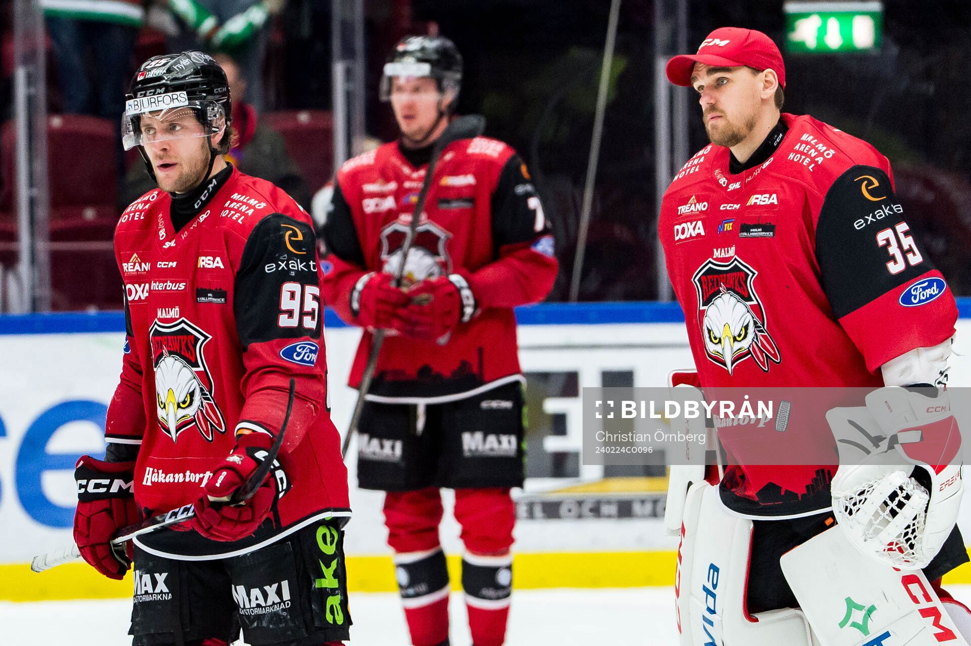 Malmö Redhawks Carl Persson deppar