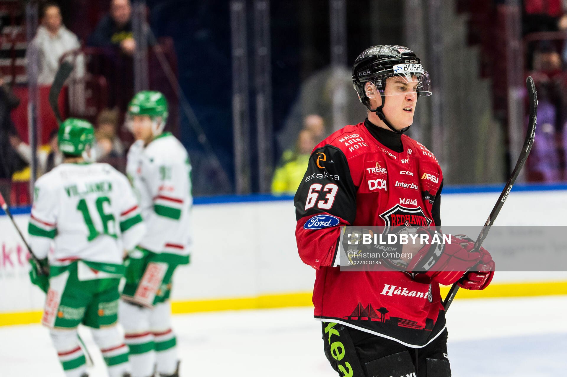 Malmö Redhawks Fredrik Händemark deppar