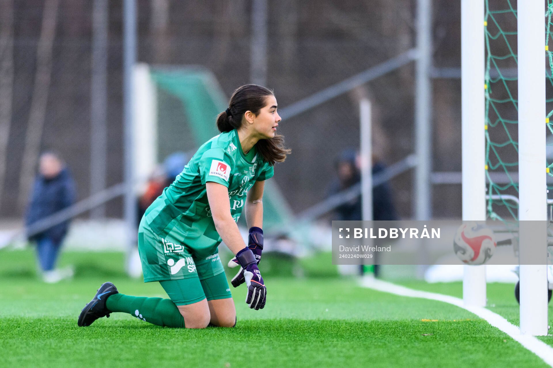 Trelleborgs målvakt Ebba Steen