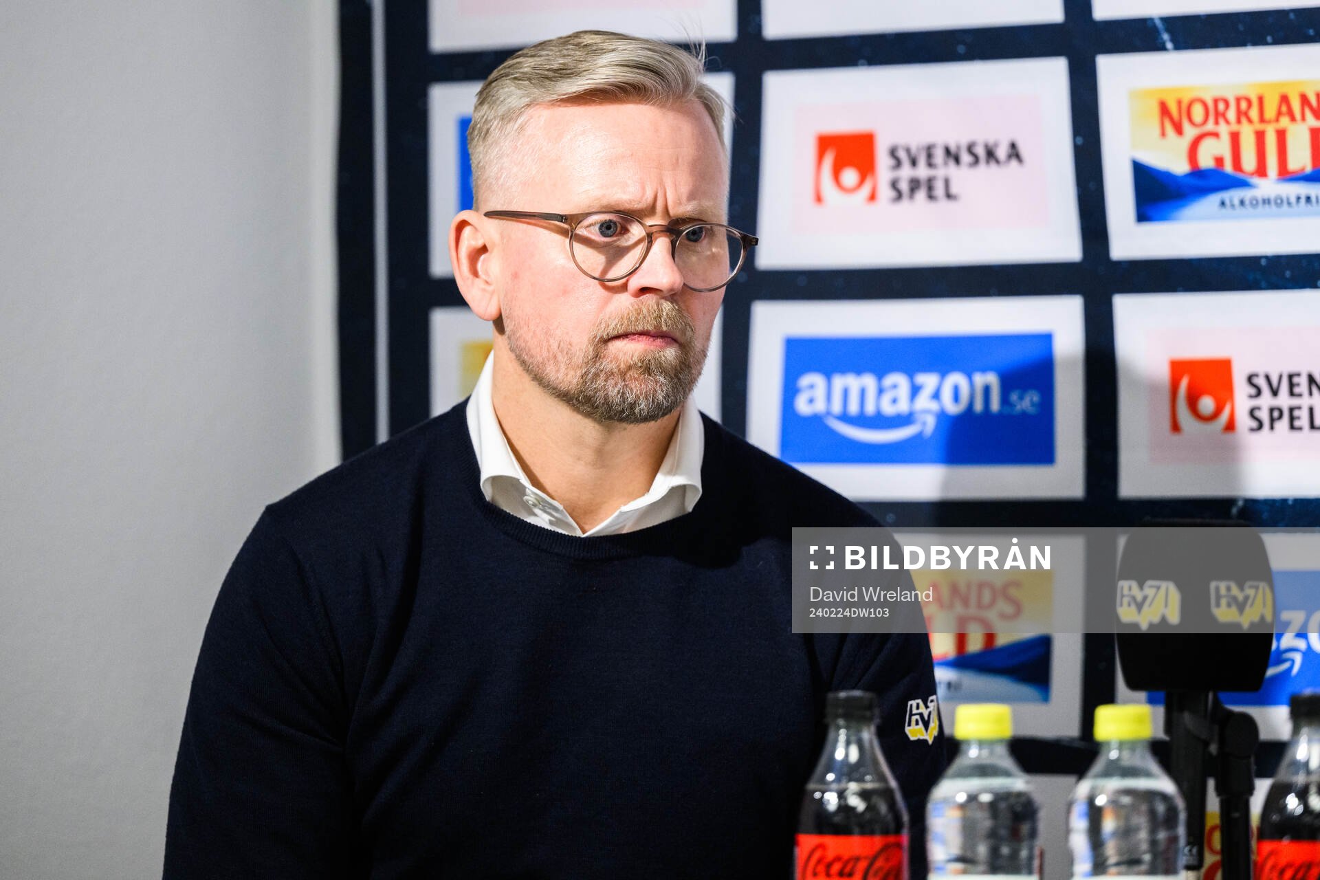 HV71s assisterande tränare Johan Davidsson