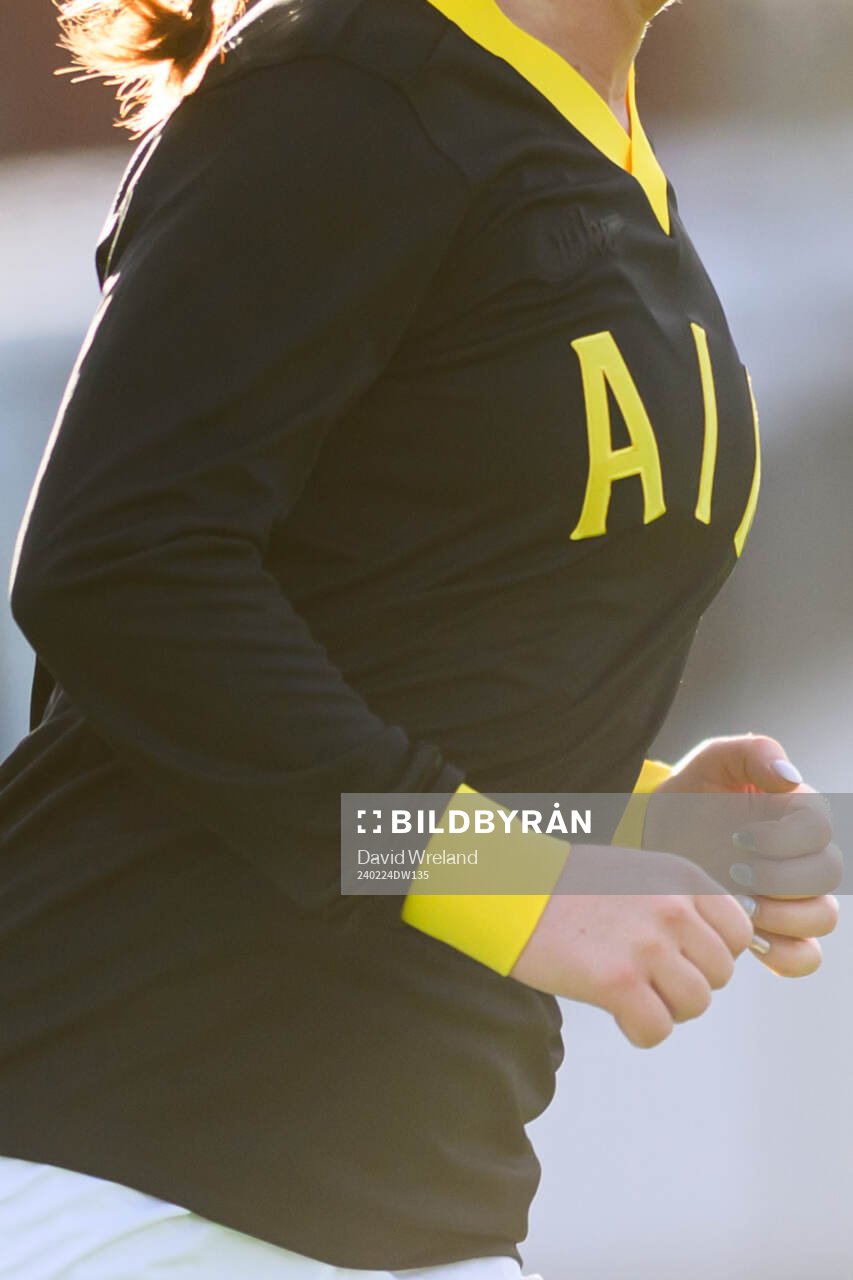 AIKs tröja  under träningsmatchen i fotboll mellan Trelleborg och AIK den 24 februari 2024 i Jönköping. 