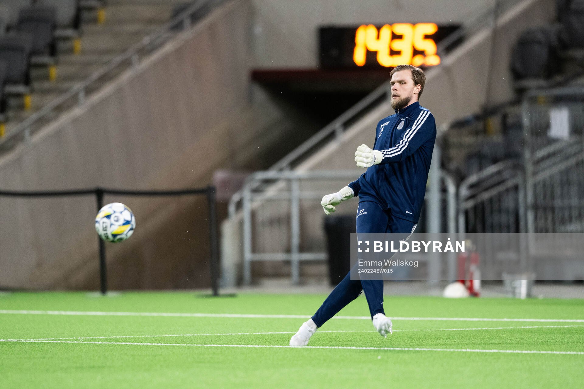 Gefles målvakt Tobias Johansson
