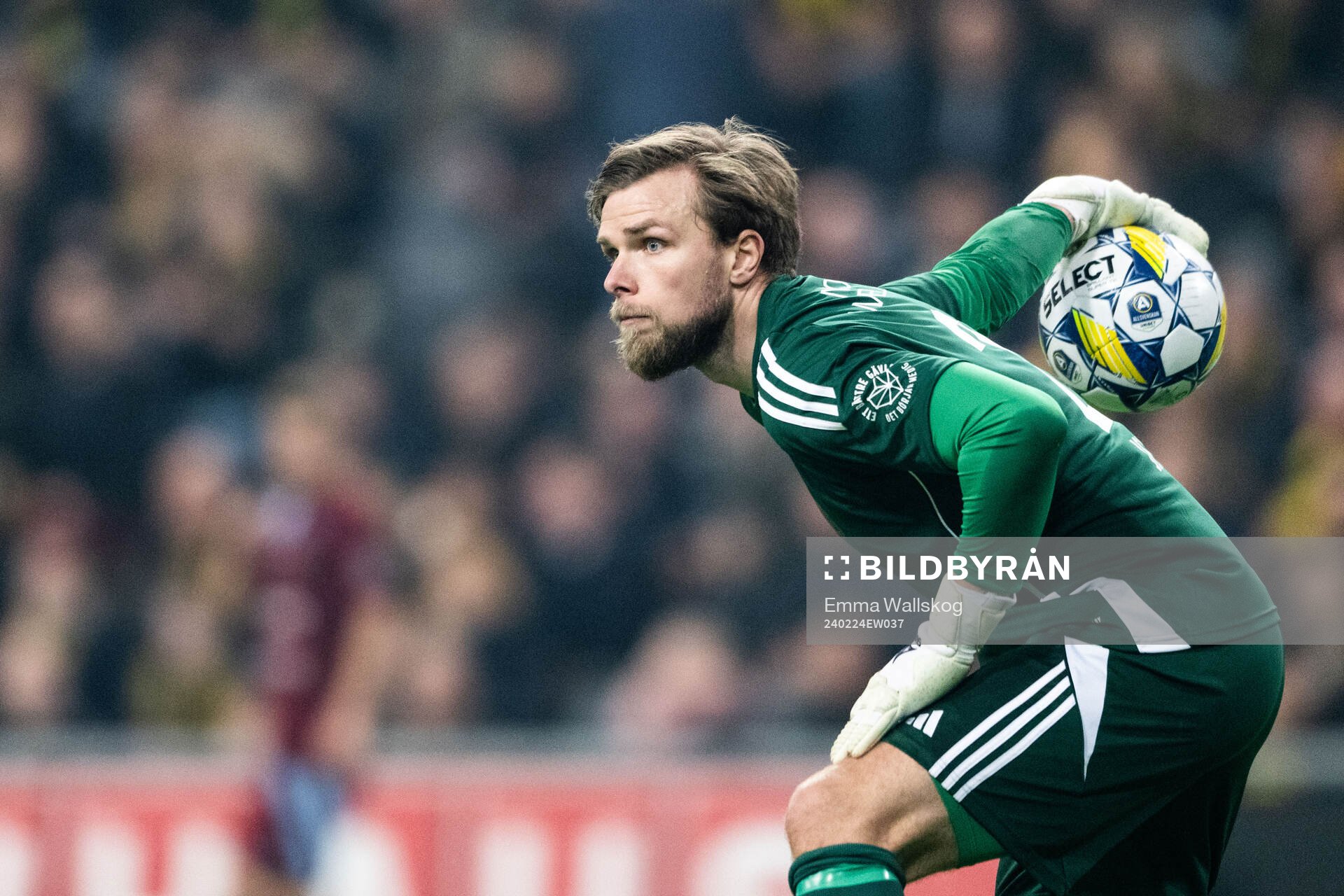 Gefles målvakt Tobias Johansson