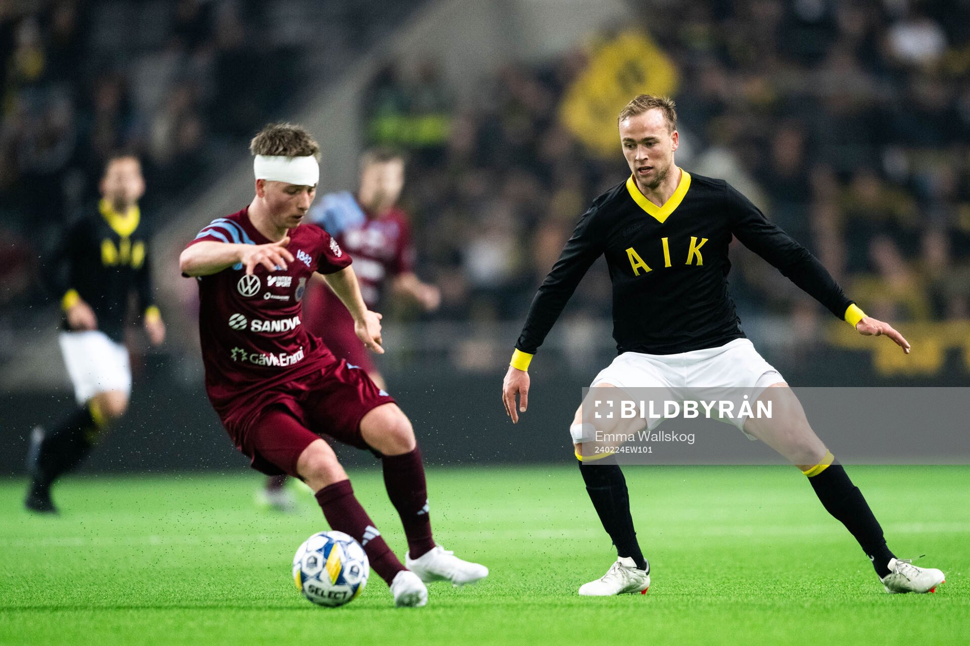 Gefles Constantino Capotondi och AIKs Martin Ellingsen