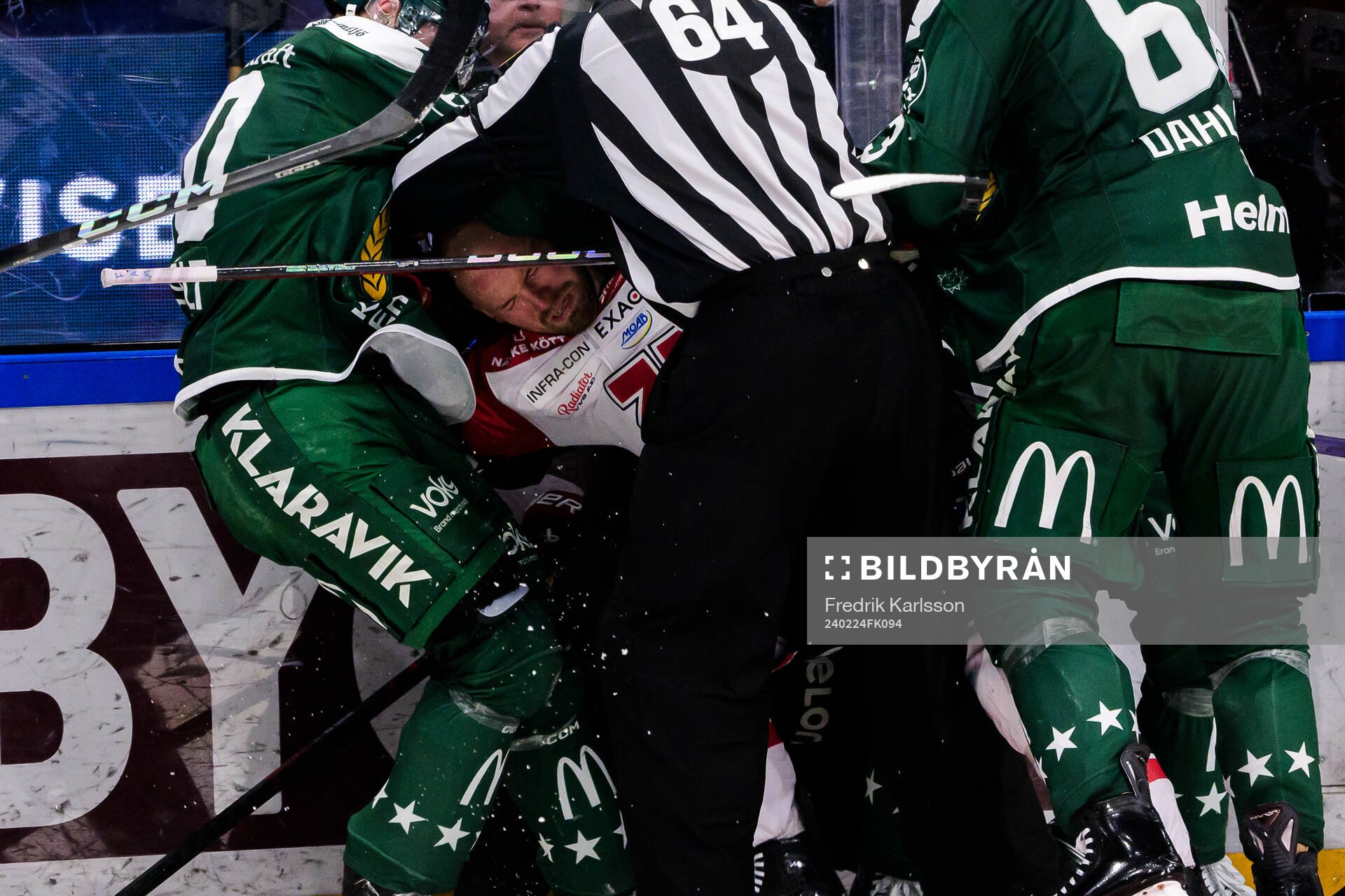 Färjestads Marcus Westfält och Örebros Rasmus Rissanen