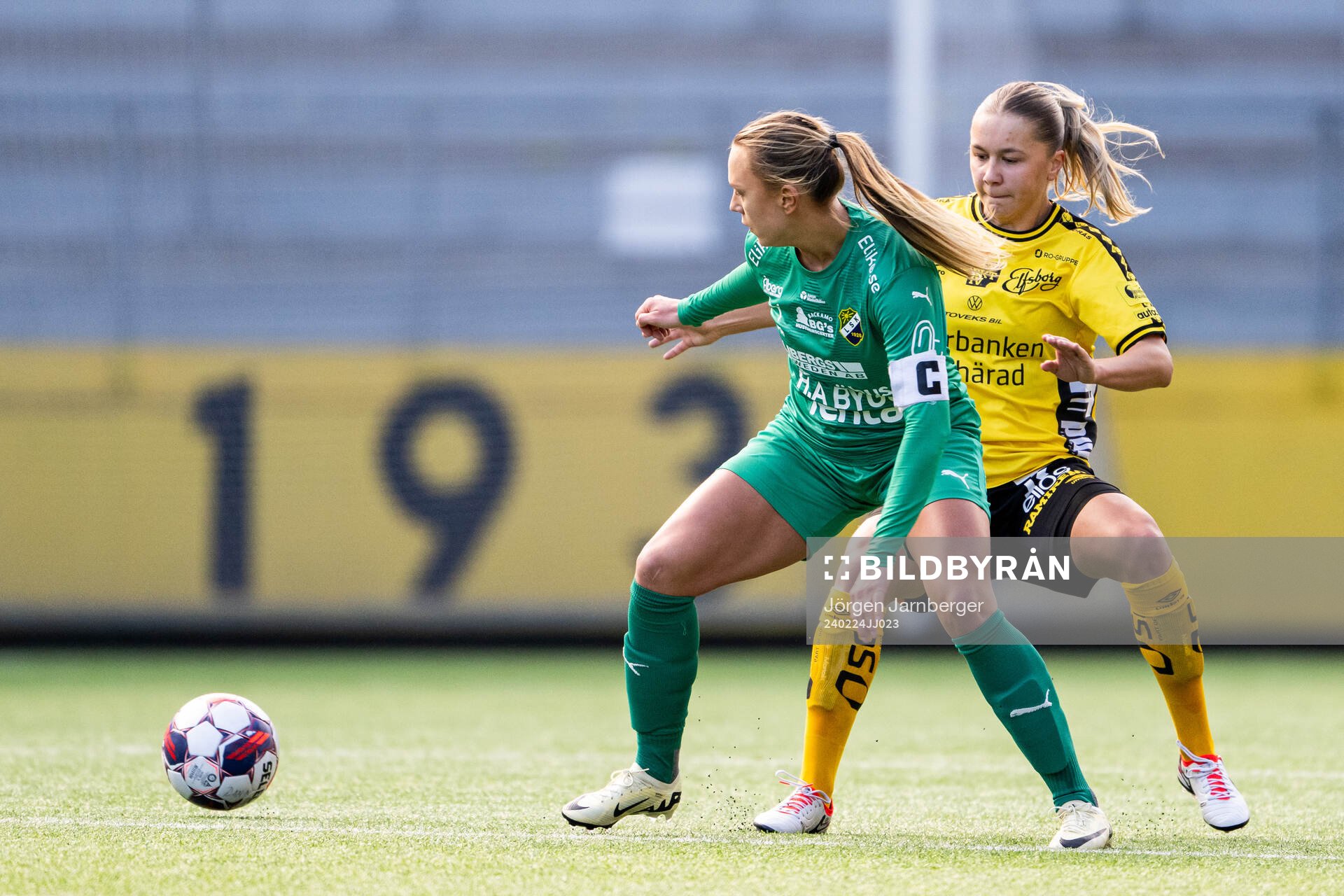 Ljungskile SKs Tilda Magnusson Tell och Elfsborgs Alice