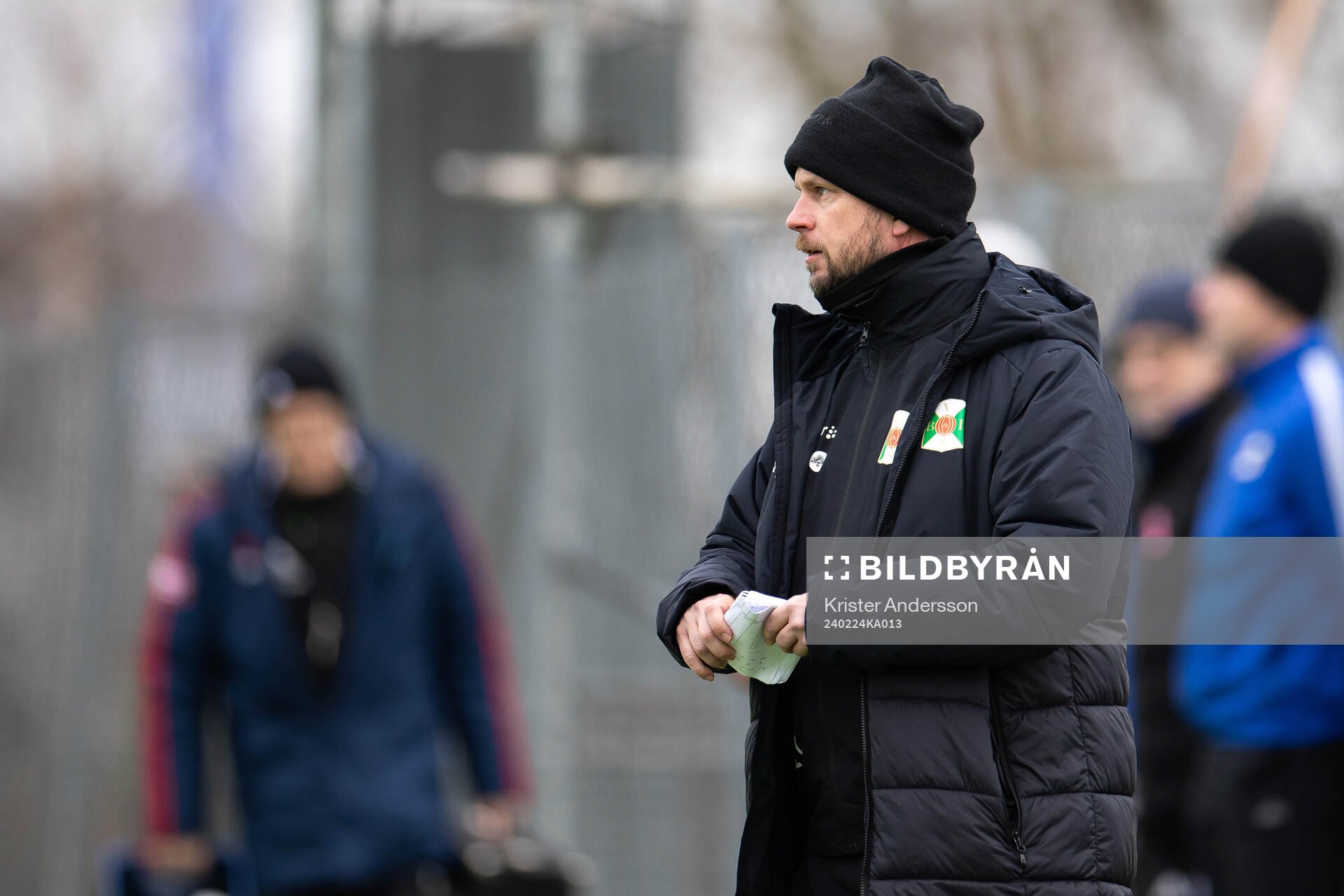 Varbergs tränare Tobias Linderoth