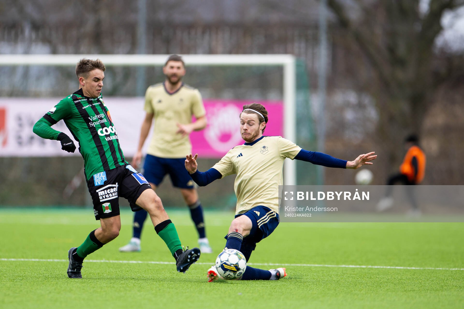 Varbergs Isak Vidjeskog och Östers IFs Daniel Ljung