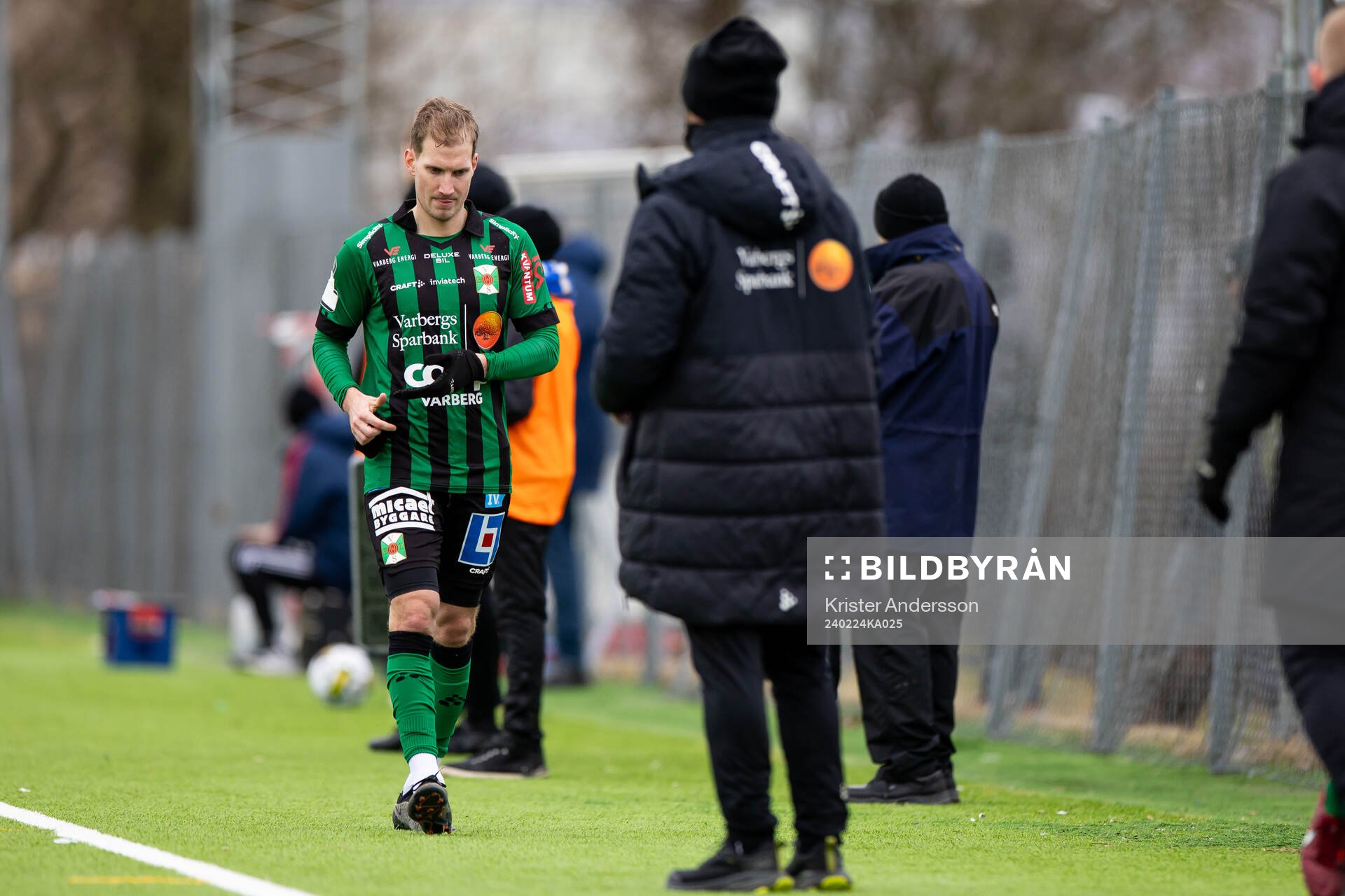 Varbergs Oliver Silverholt deppar